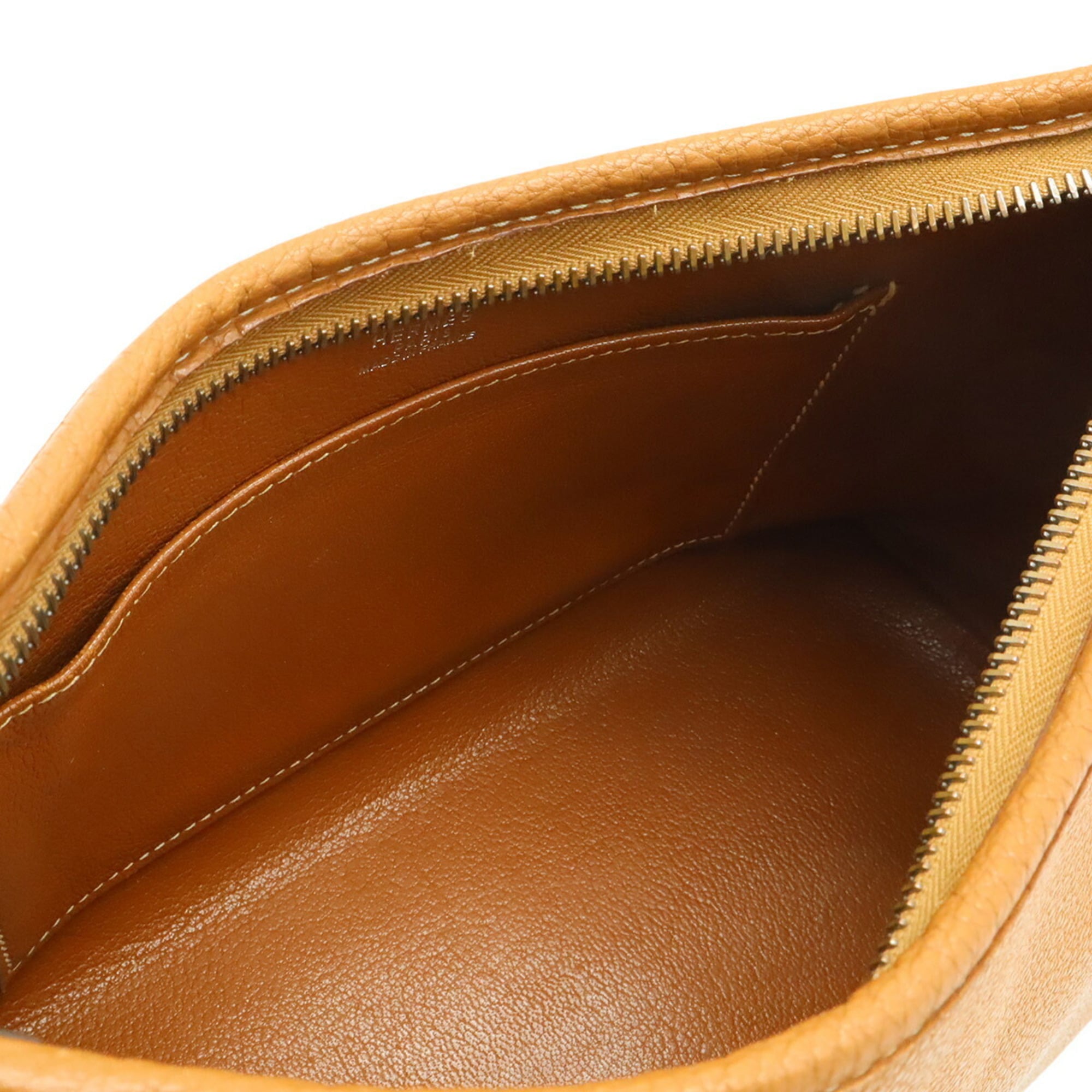 Hermes Berlingo Brown Epsom Leather Shoulder Bag (Pre-Owned)