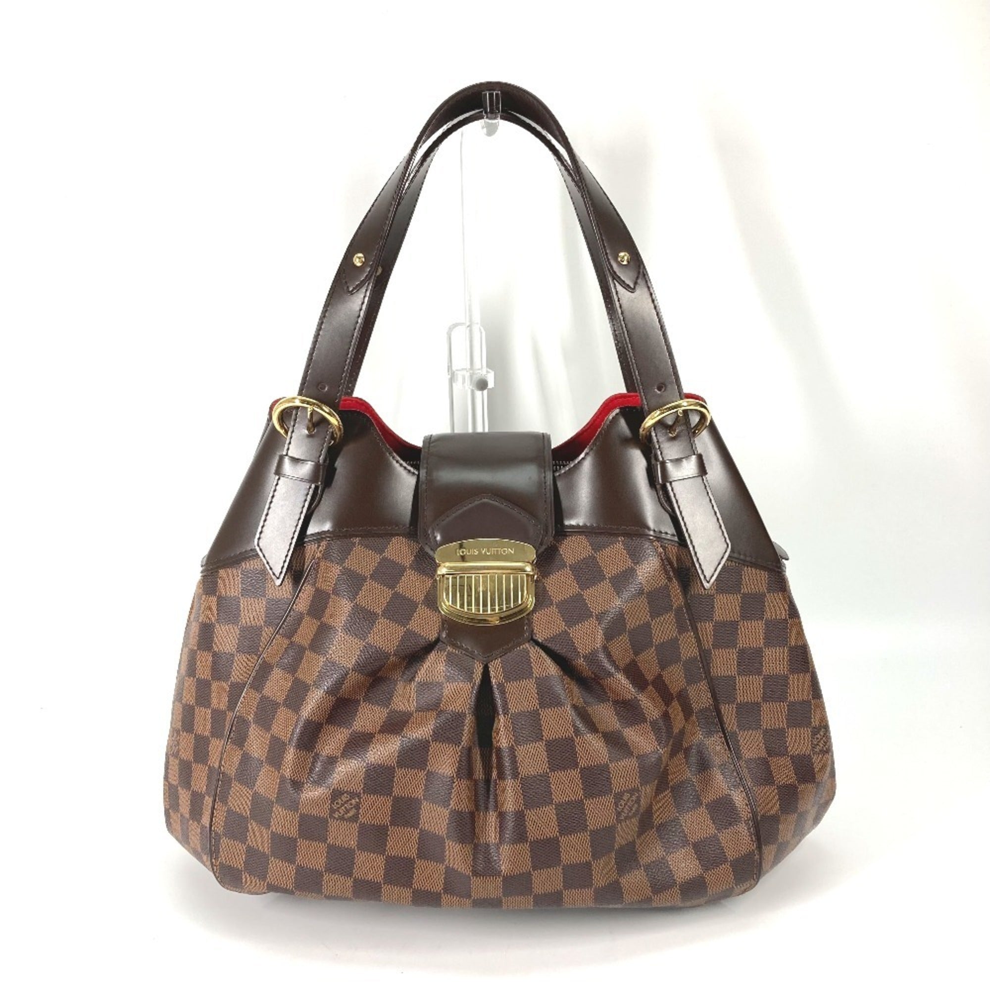 Louis Vuitton Brown Damier Canvas Ebene Damier Canvas Handbag Shoulder Bag Tote Bag (Pre-Owned)