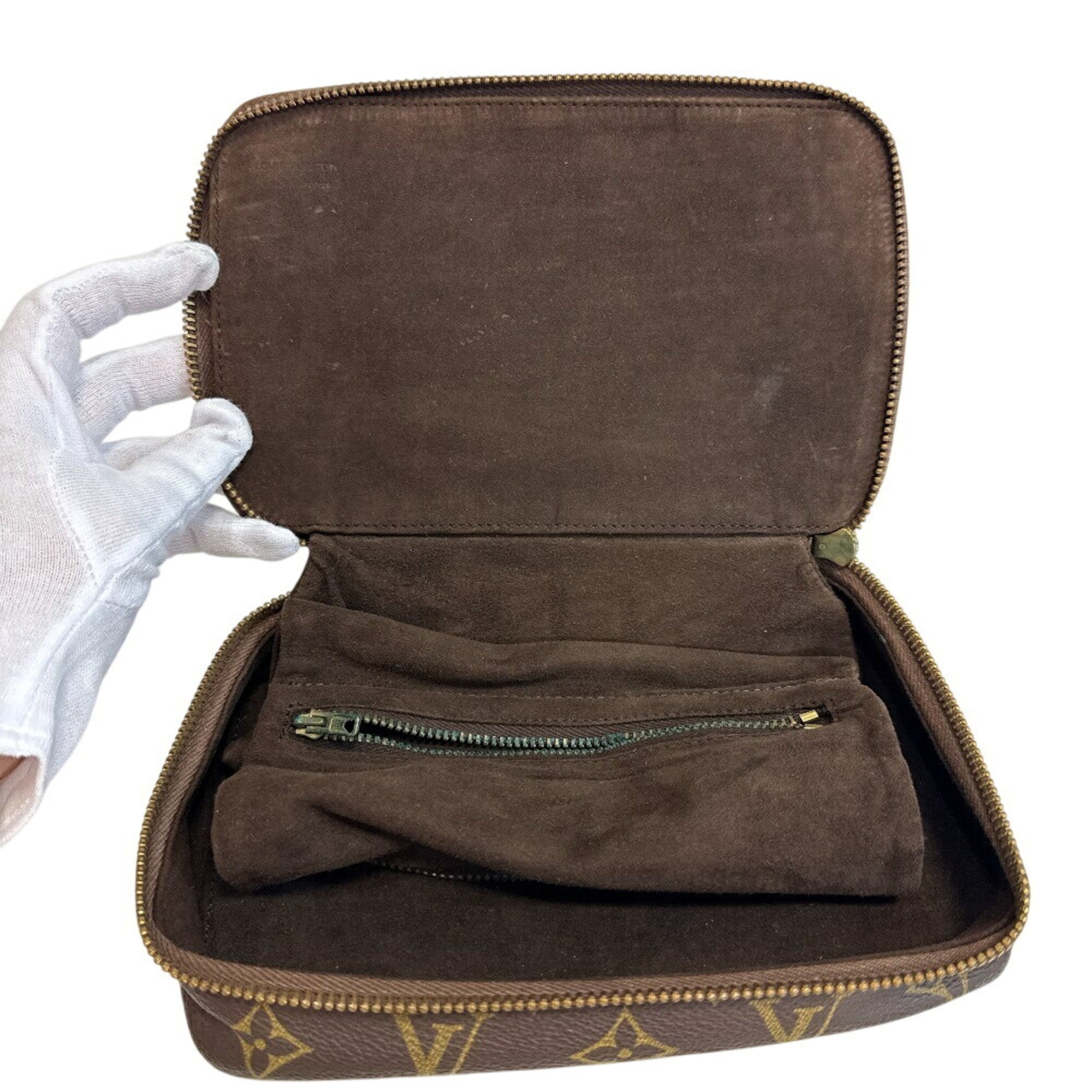 Louis Vuitton Brown Monogram Monogram Pochette Pouch (Pre-Owned)