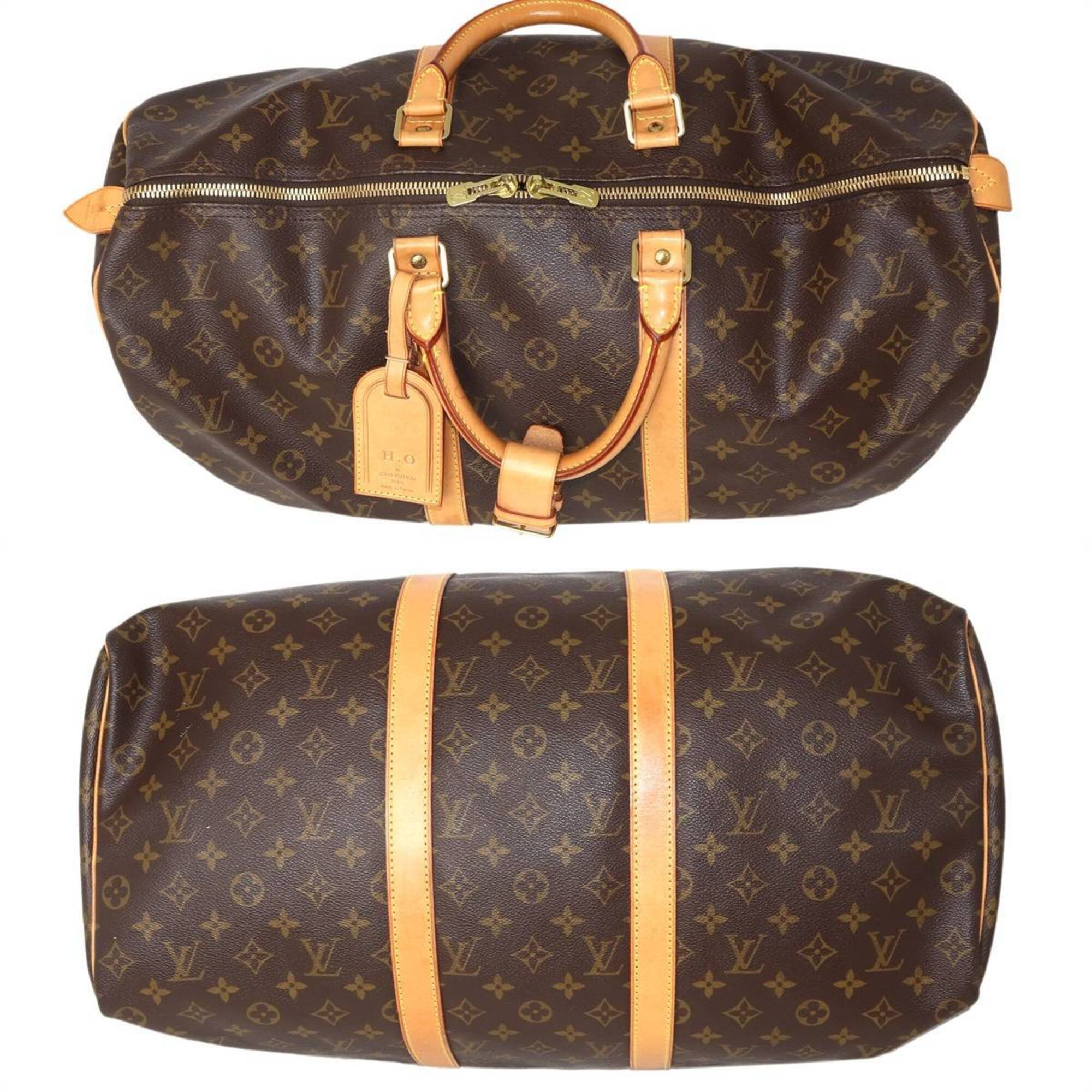 Louis Vuitton Monogram Brown Monogram Boston Bag (Pre-Owned)