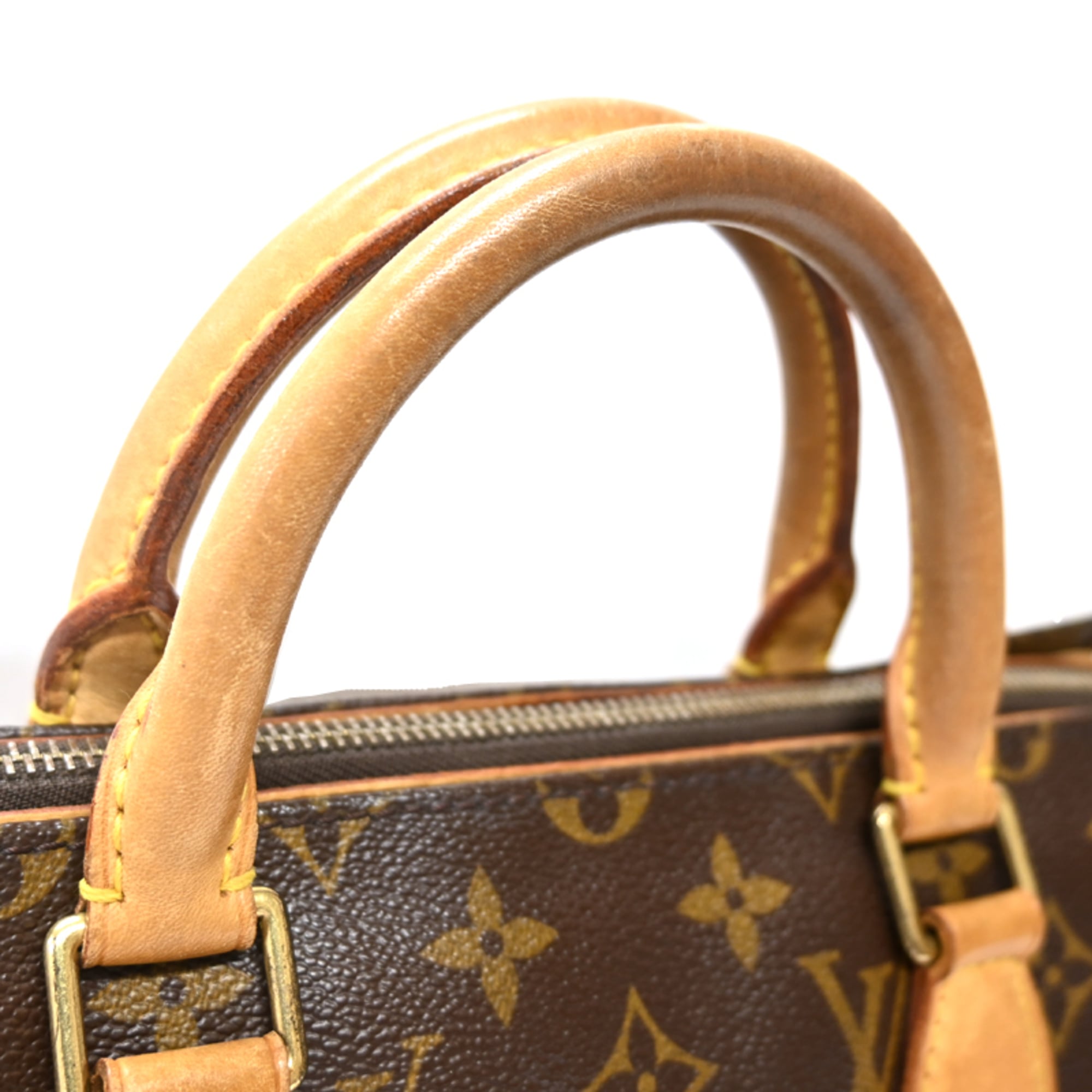 Louis Vuitton Brown Monogram Handbag (Pre-Owned)