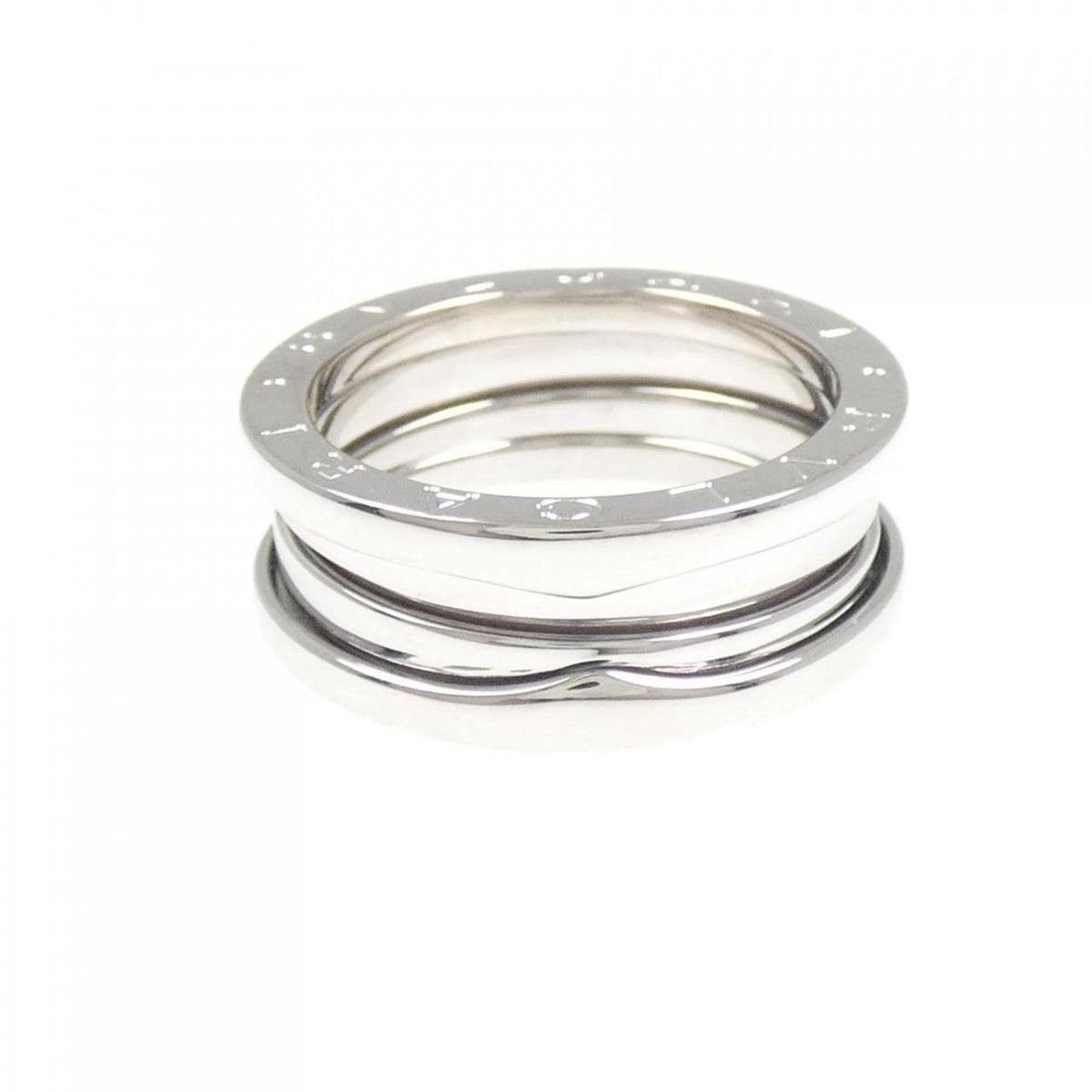 Bvlgari White Gold White Gold (18K) Band Ring (Pre-Owned)