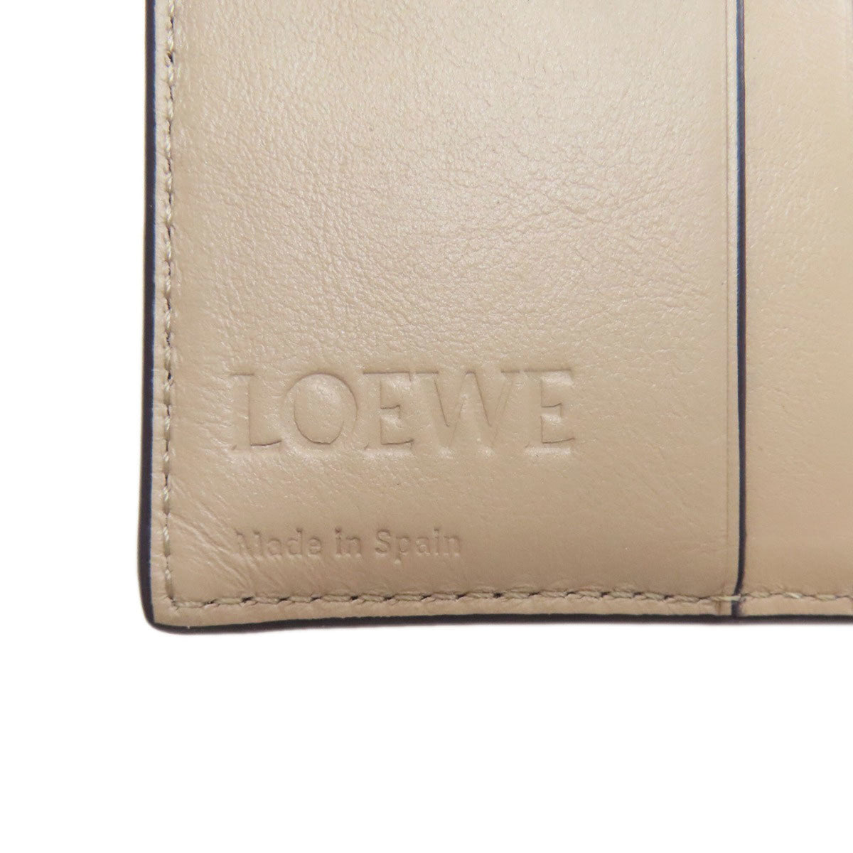 Loewe Brown Leather Wallet (Bi-Fold) (Pre-Owned)