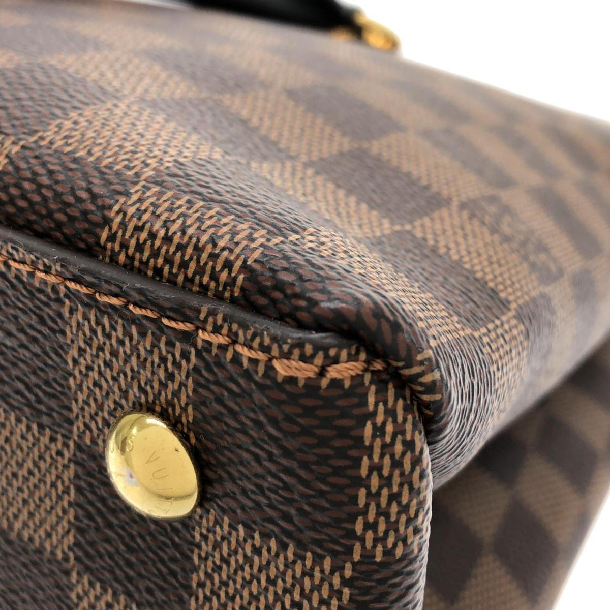 Louis Vuitton Black Ebene Coated Canvas Handbag (Pre-Owned)