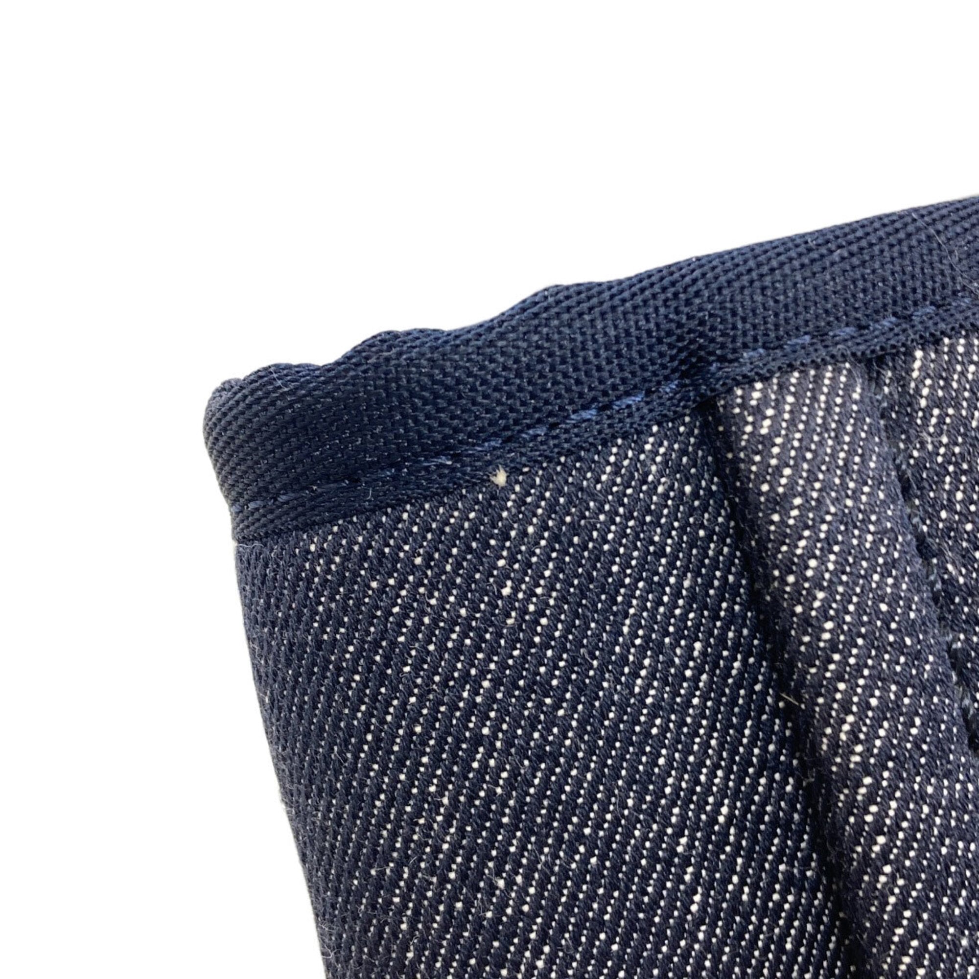 Chanel Navy Canvas Tote Bag (Pre-Owned)