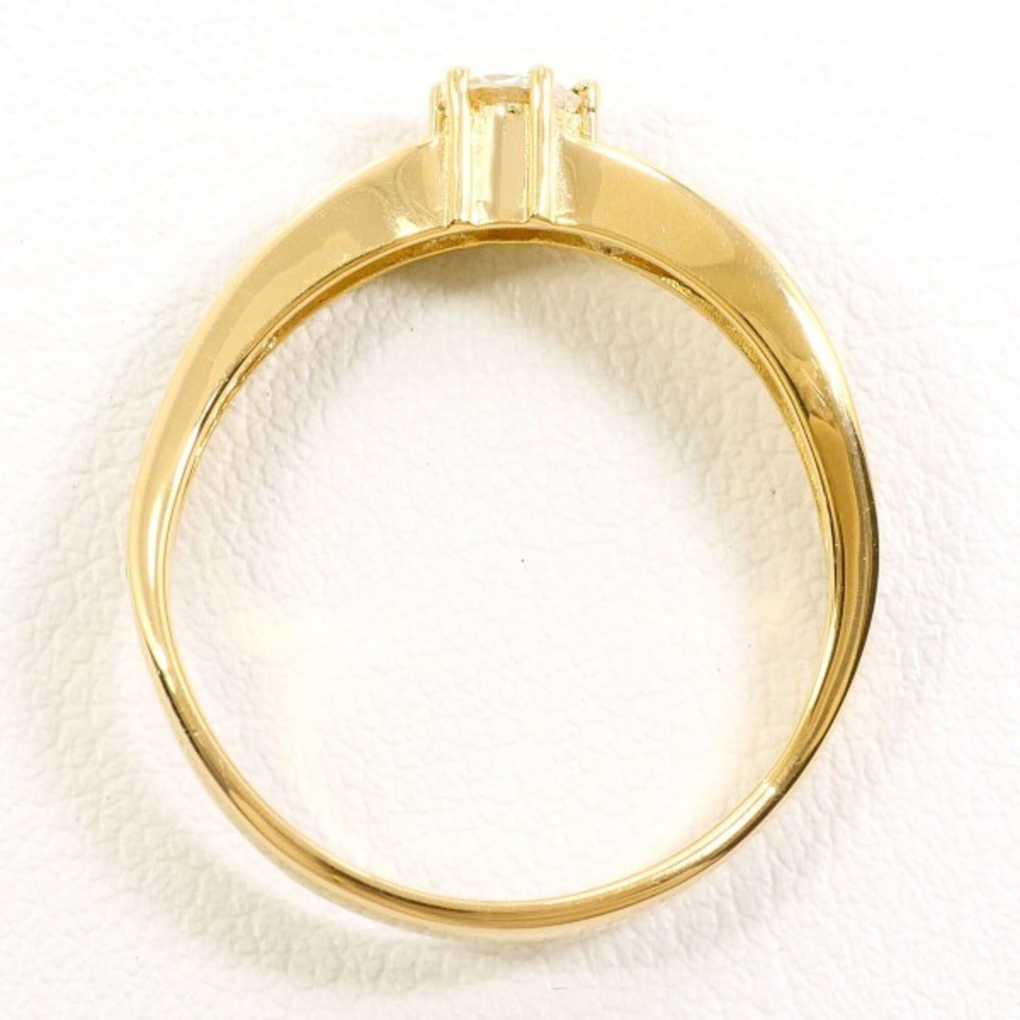 Unbranded Platinum Yellow Gold Yellow Gold (18K) Platinum 900 Band Ring (Pre-Owned)