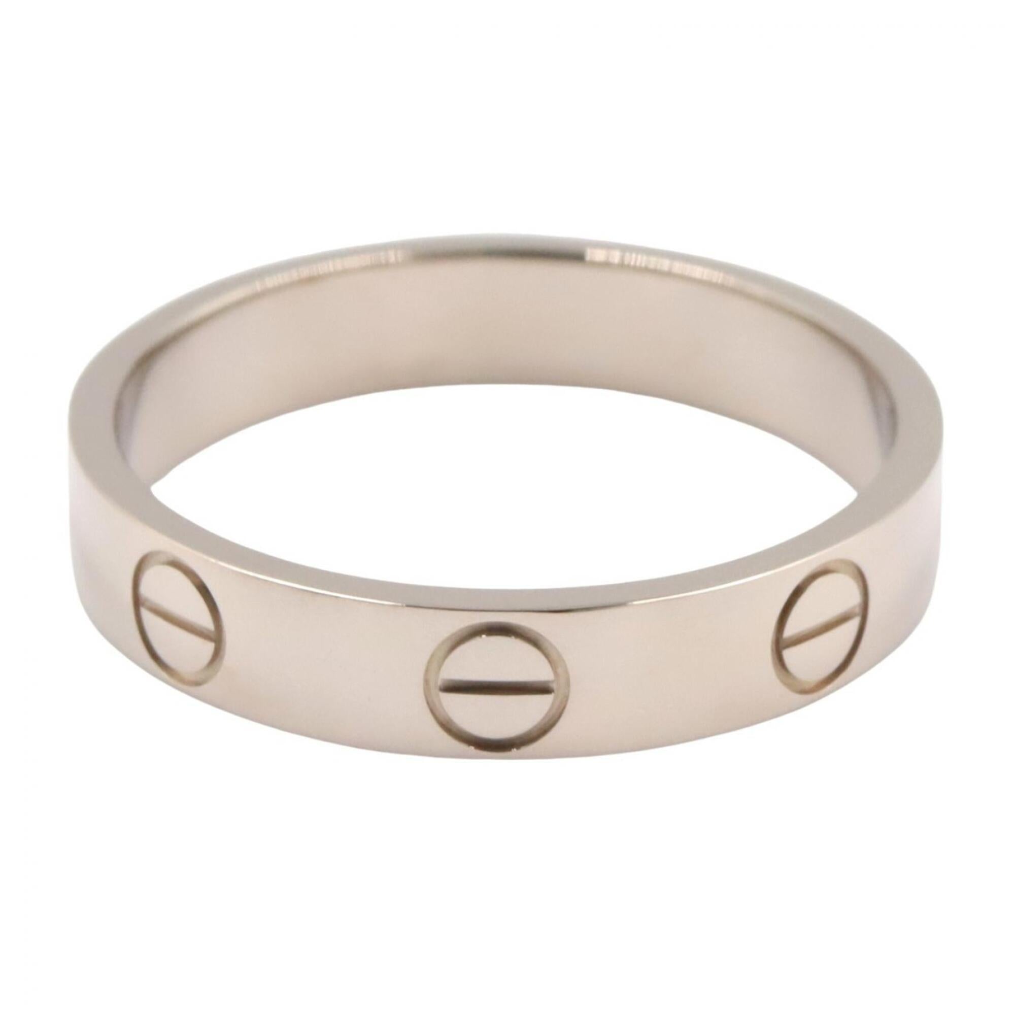 Cartier Silver White Gold (18K) Band Ring (Pre-Owned)