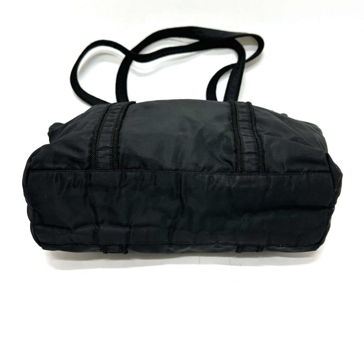 Prada Black Nylon Handbag Shoulder Bag Tote Bag (Pre-Owned)