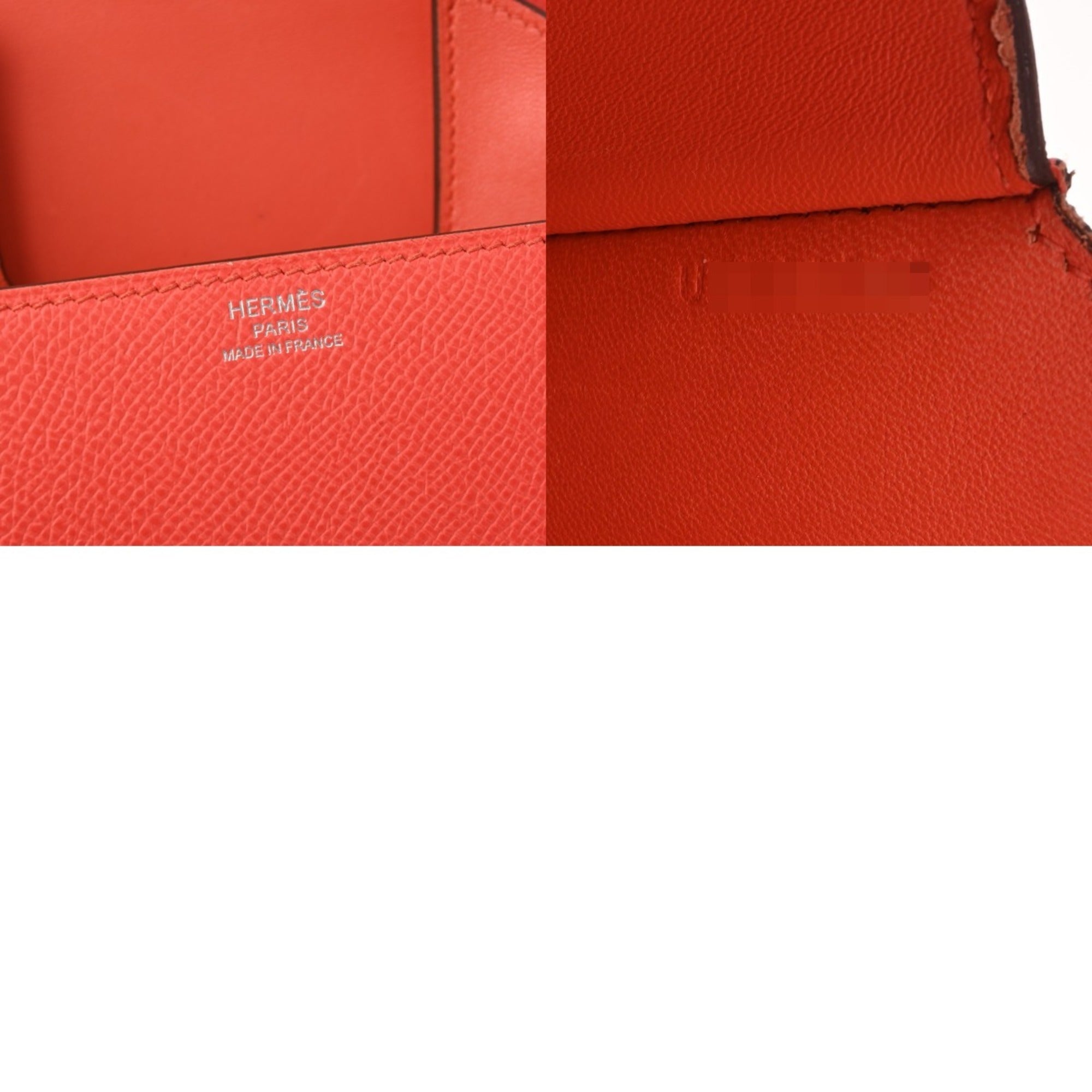 Hermes Bougainvillier Epsom Leather Shoulder Bag (Pre-Owned)