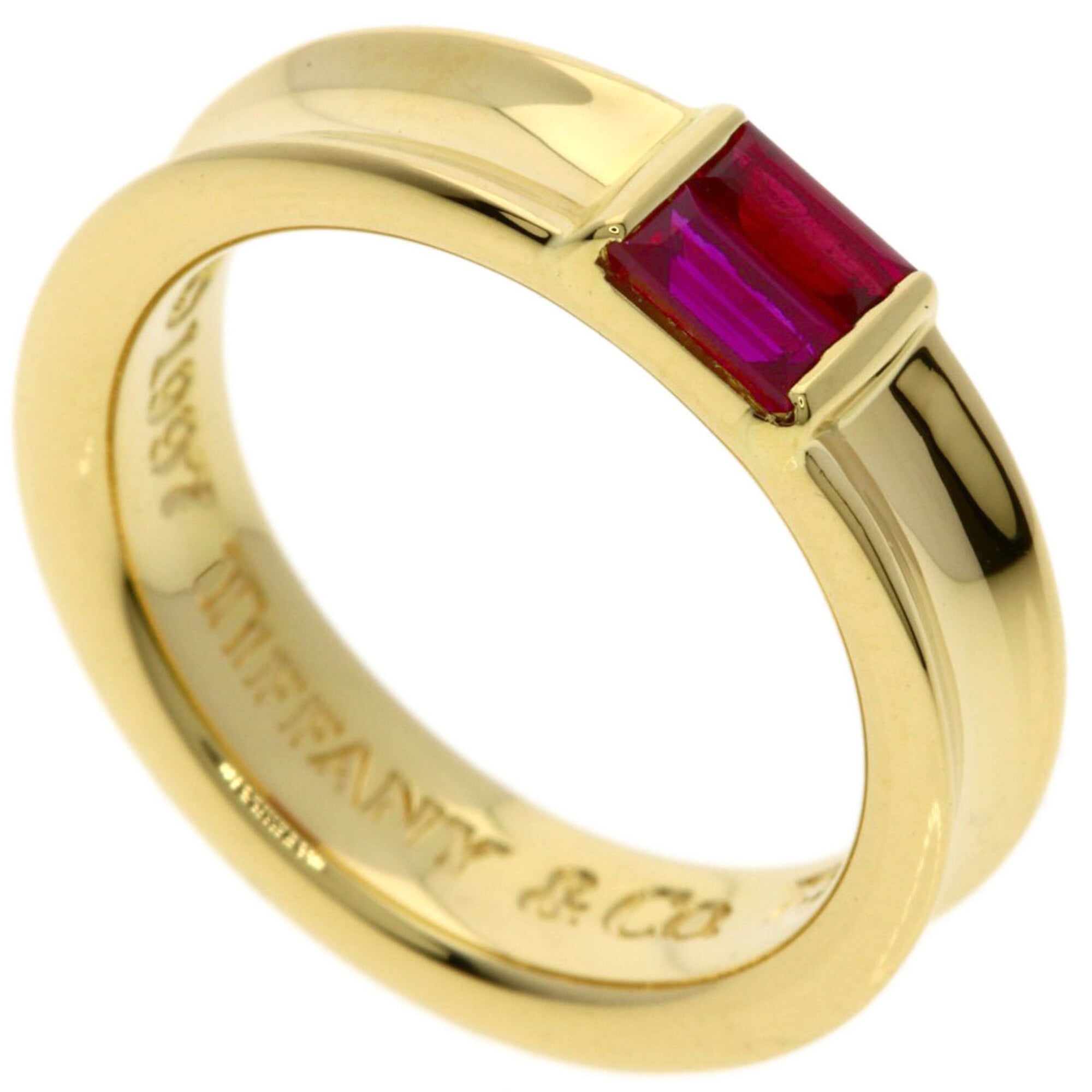 Tiffany Yellow Gold (18K) Band Ring (Pre-Owned)