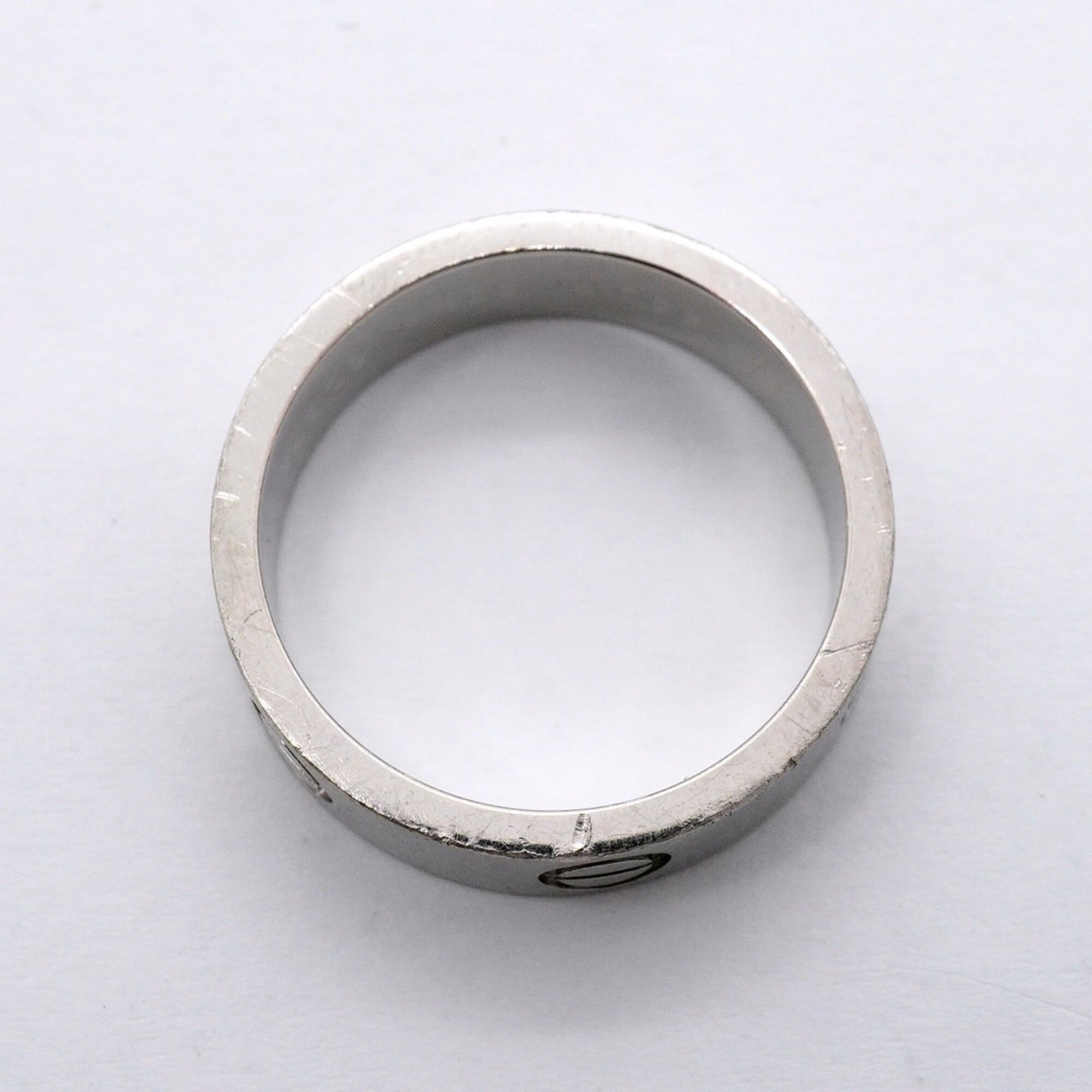 Cartier Platinum 950 Band Ring (Pre-Owned)