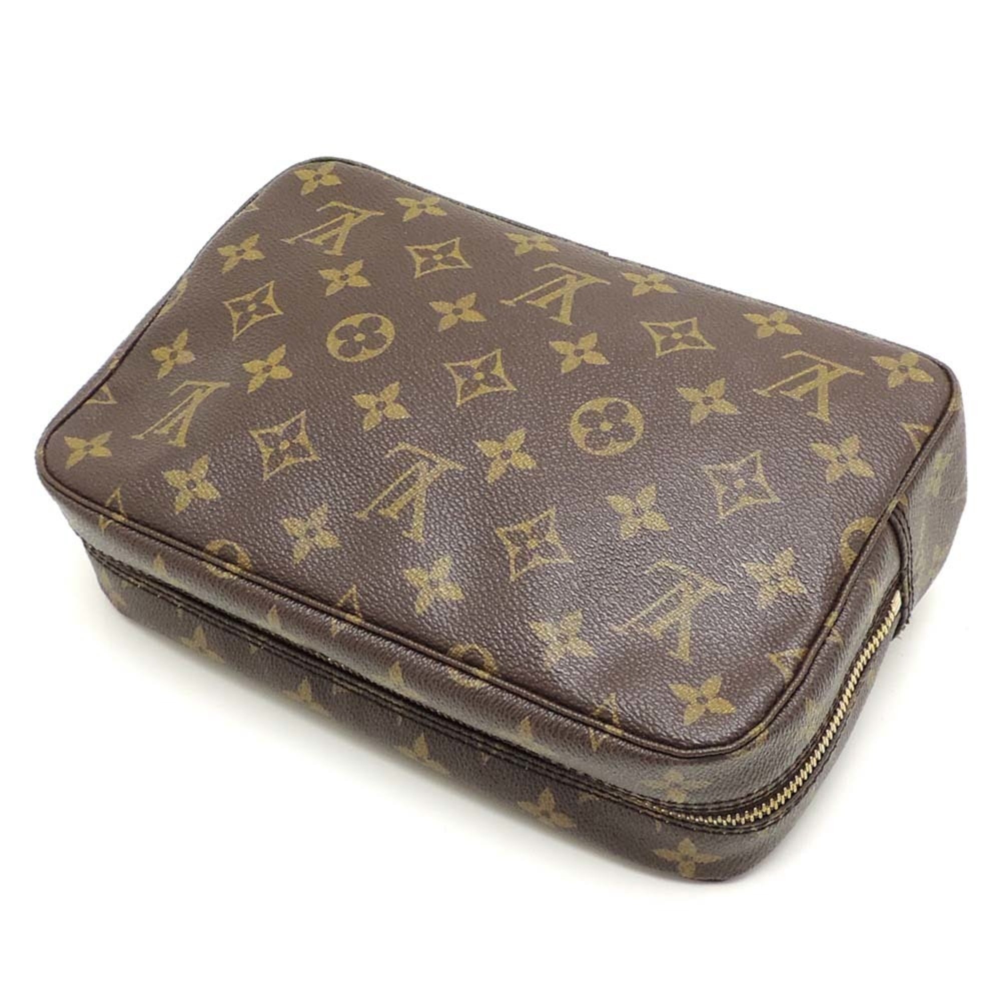 Louis Vuitton Brown Monogram Pouch (Pre-Owned)