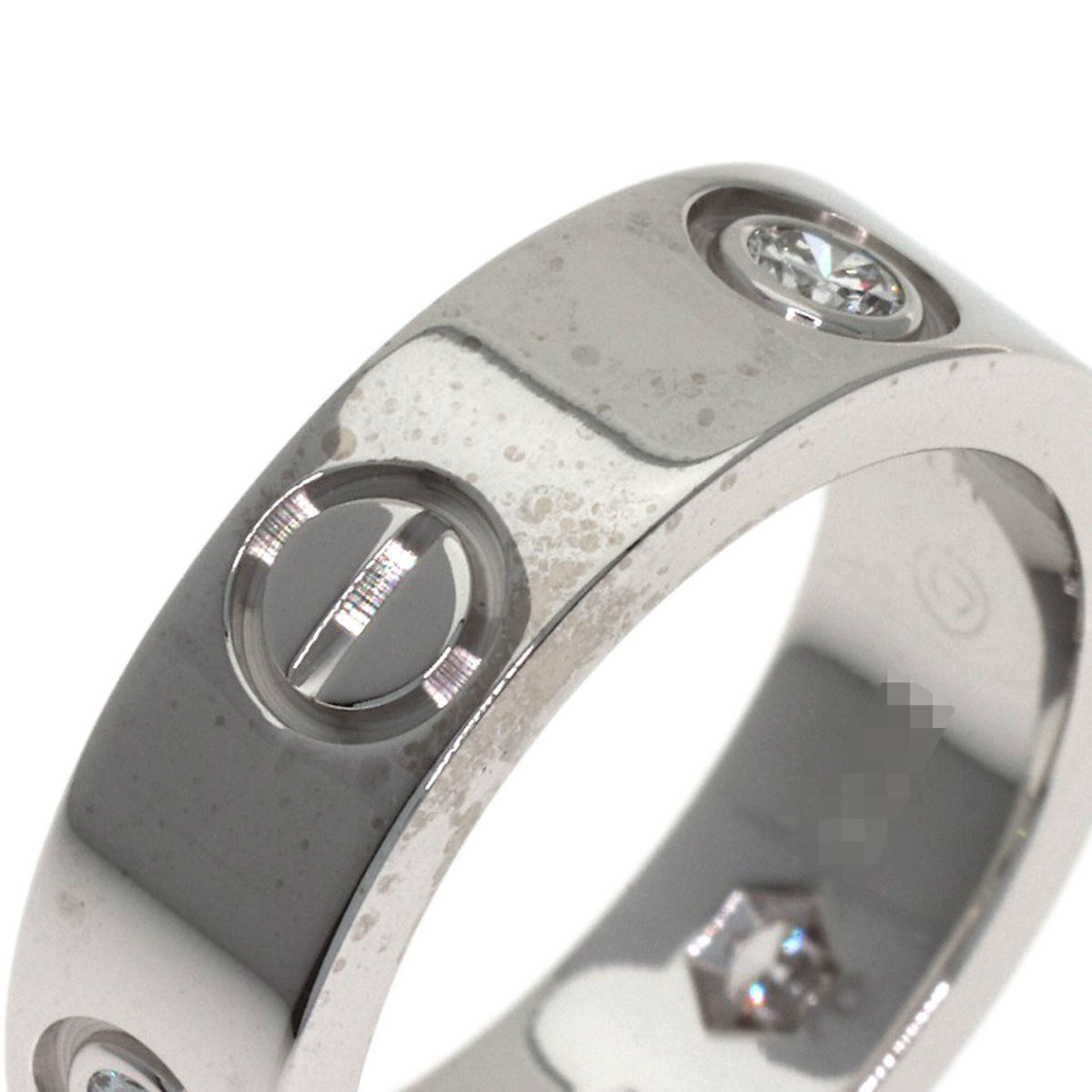 Cartier Love White Gold (18K) Band Ring (Pre-Owned)