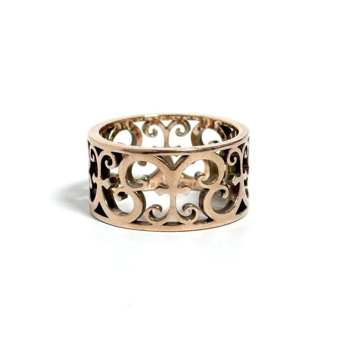 Tiffany Metal Band Ring (Pre-Owned)