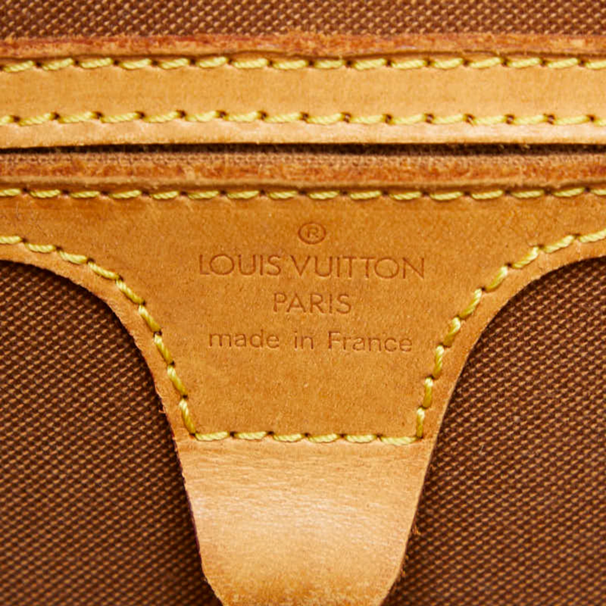 Louis Vuitton Brown Pvc Leather Handbag (Pre-Owned)