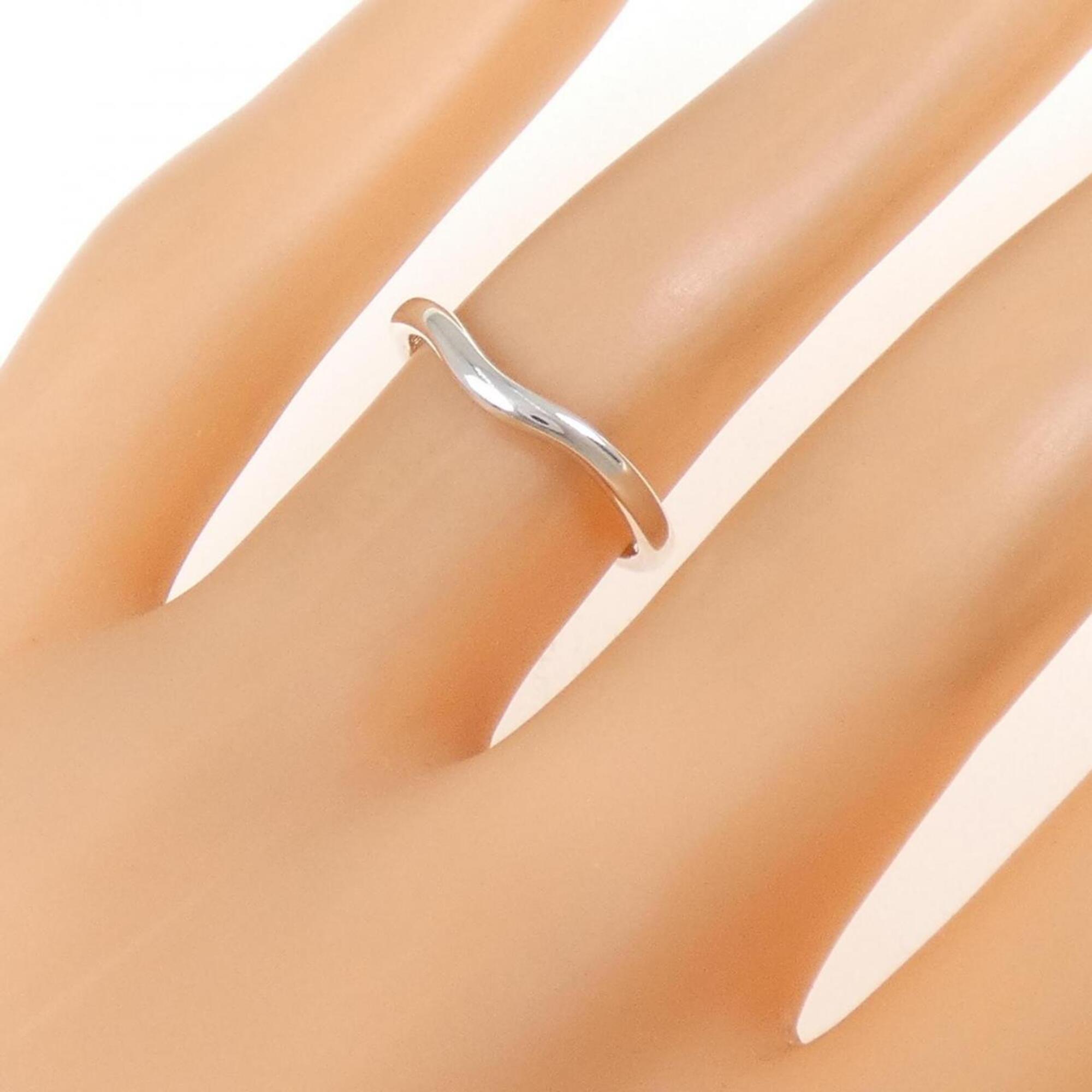 Tiffany Silver Silver 925 Band Ring (Pre-Owned)