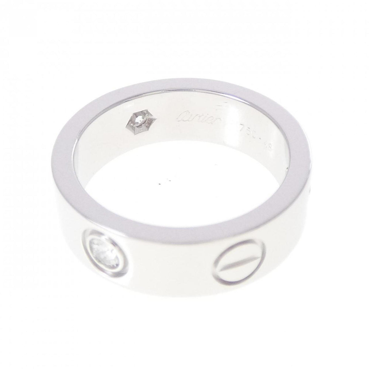 Cartier White Gold (18K) Band Ring (Pre-Owned)