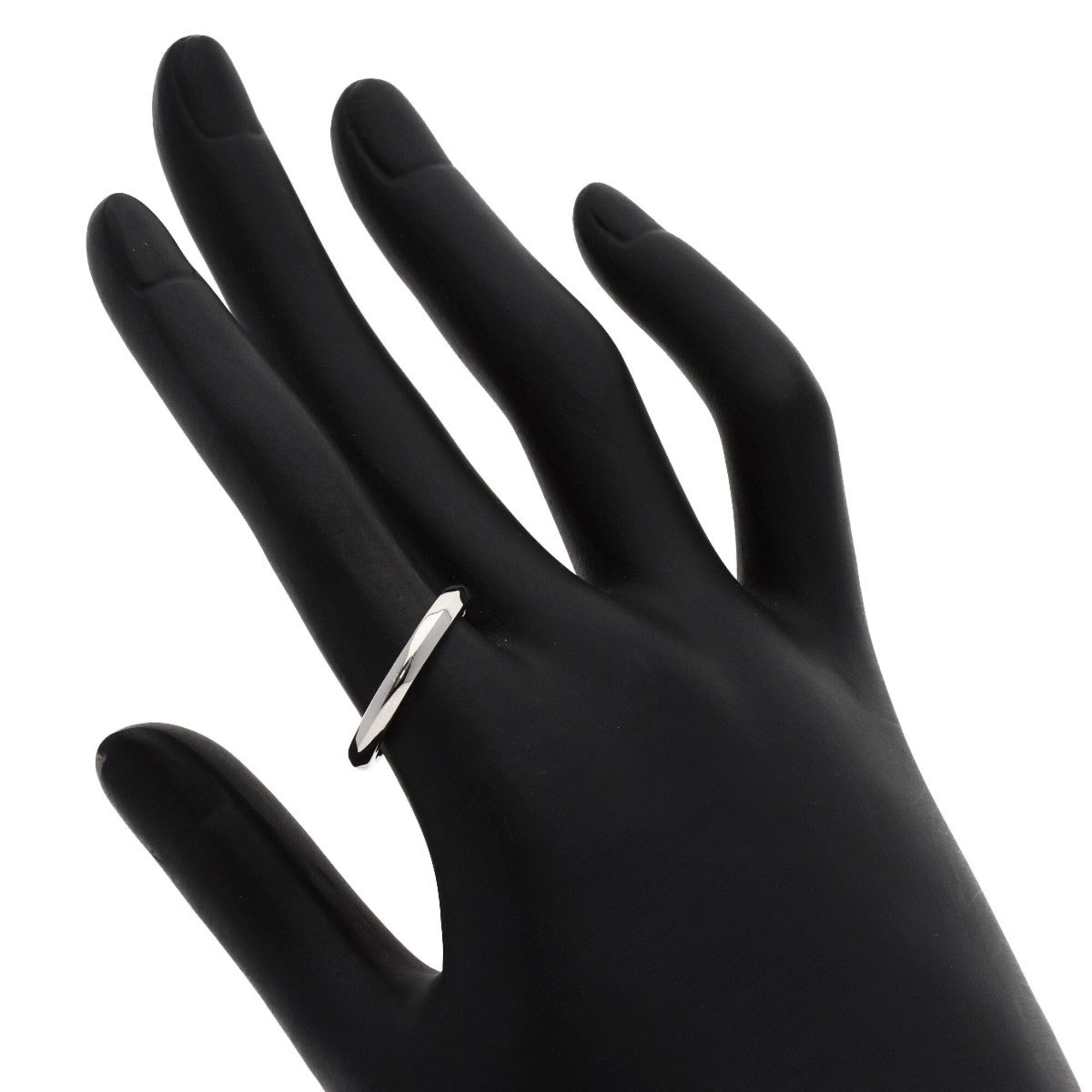 Bvlgari Platinum 950 Band Ring (Pre-Owned)