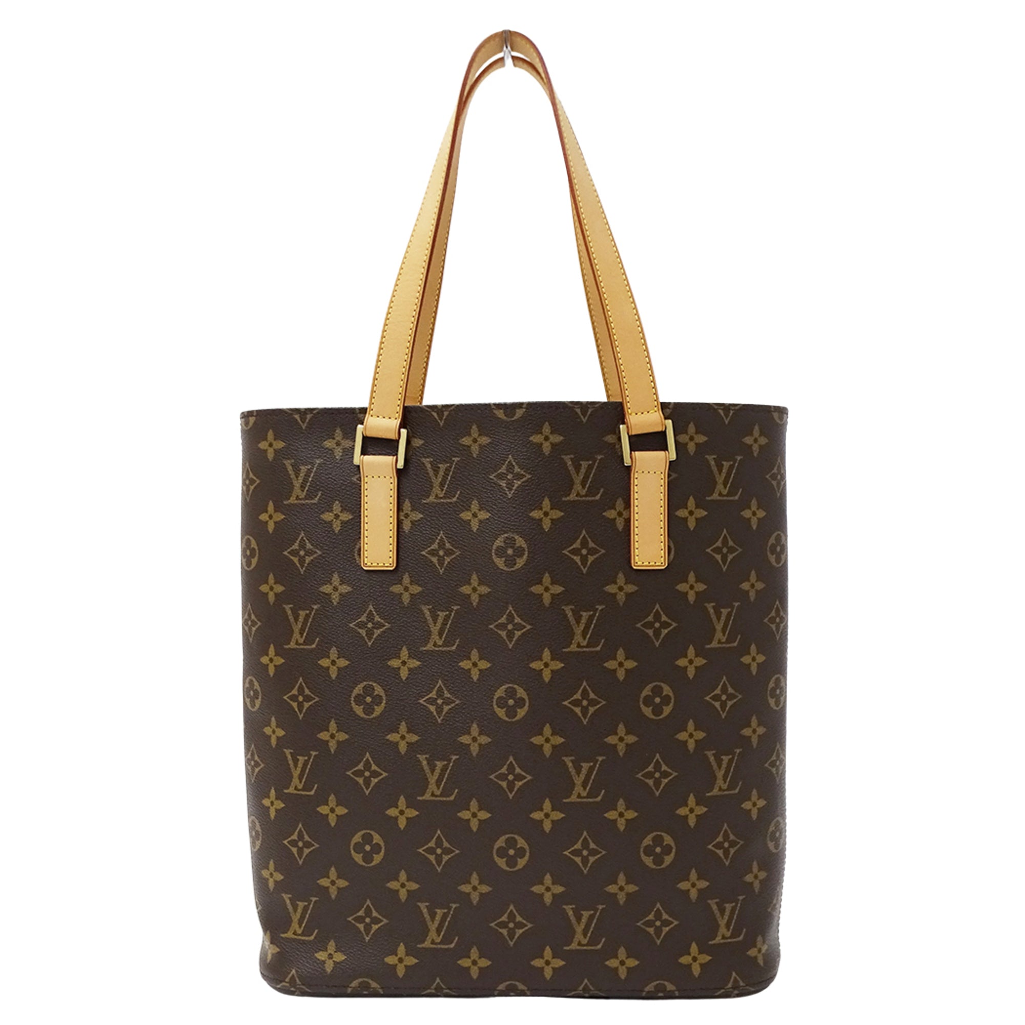 Louis Vuitton Brown Monogram Canvas Handbag Tote Bag (Pre-Owned)