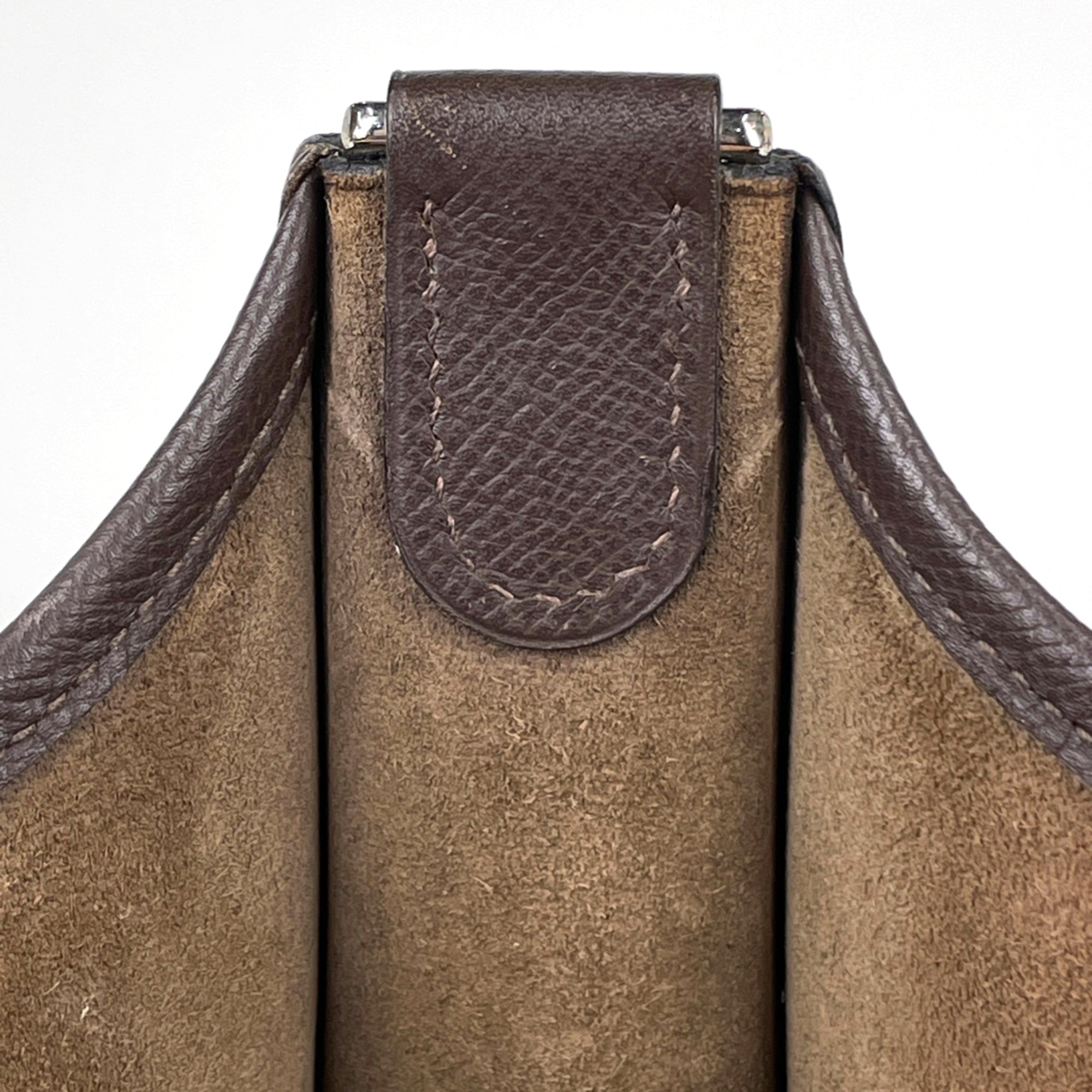 Hermes Chocolate Epsom Leather Shoulder Bag (Pre-Owned)