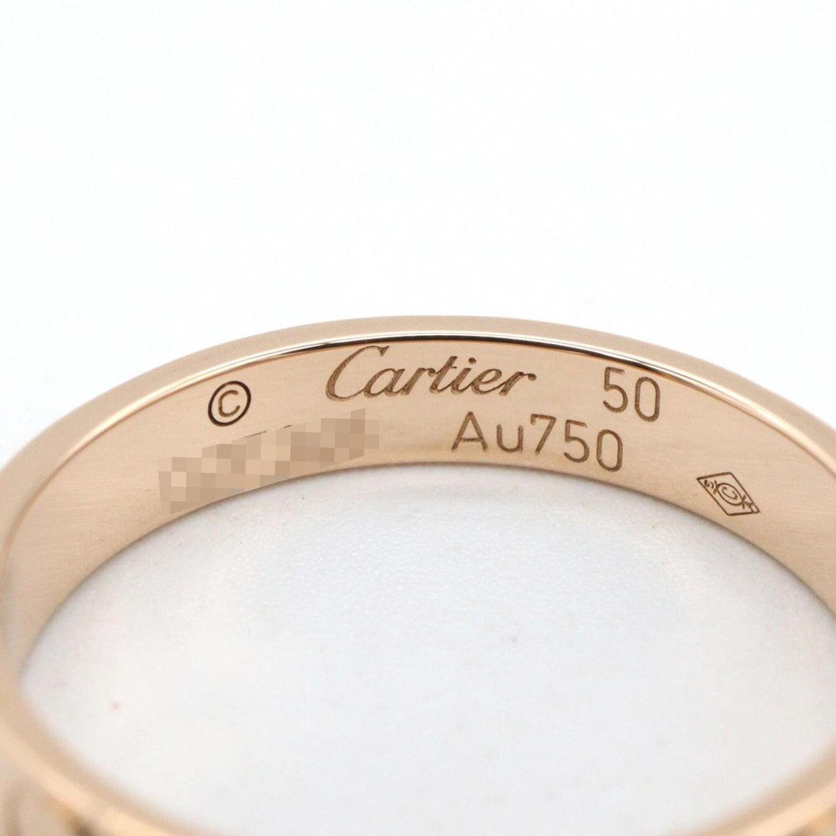 Cartier Gold Pink Gold (18K) Band Ring (Pre-Owned)