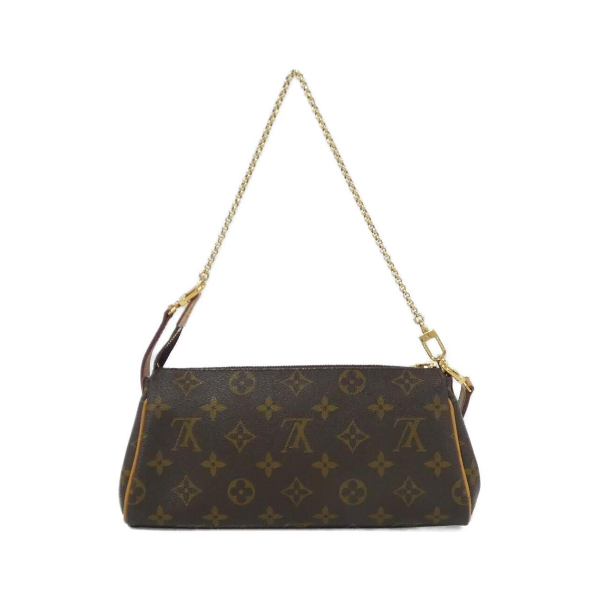 Louis Vuitton Marron Coated Canvas Shoulder Bag (Pre-Owned)