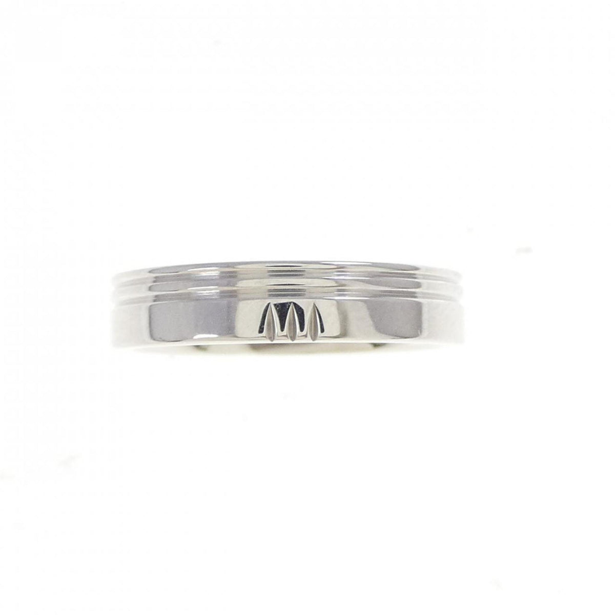 Hermes White Gold (18K) Band Ring (Pre-Owned)