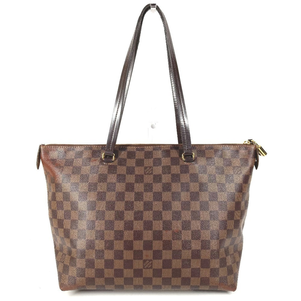 Louis Vuitton Damier Brown Ebene Damier Canvas Shoulder Bag Tote Bag (Pre-Owned)