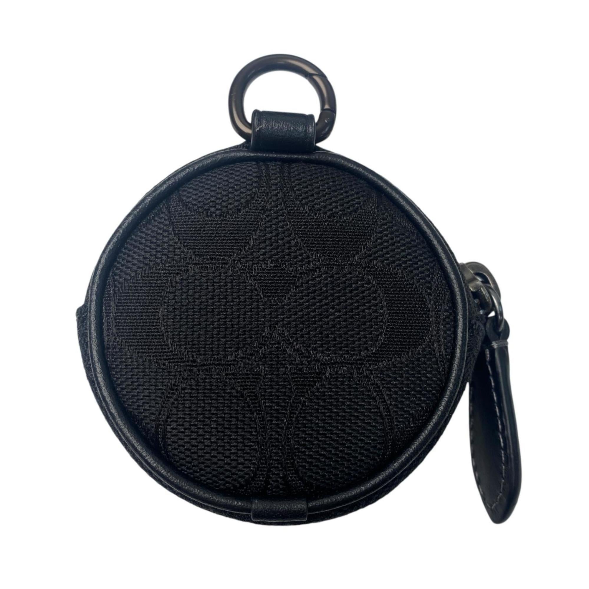 Coach Black Canvas Shoulder Bag (Pre-Owned)