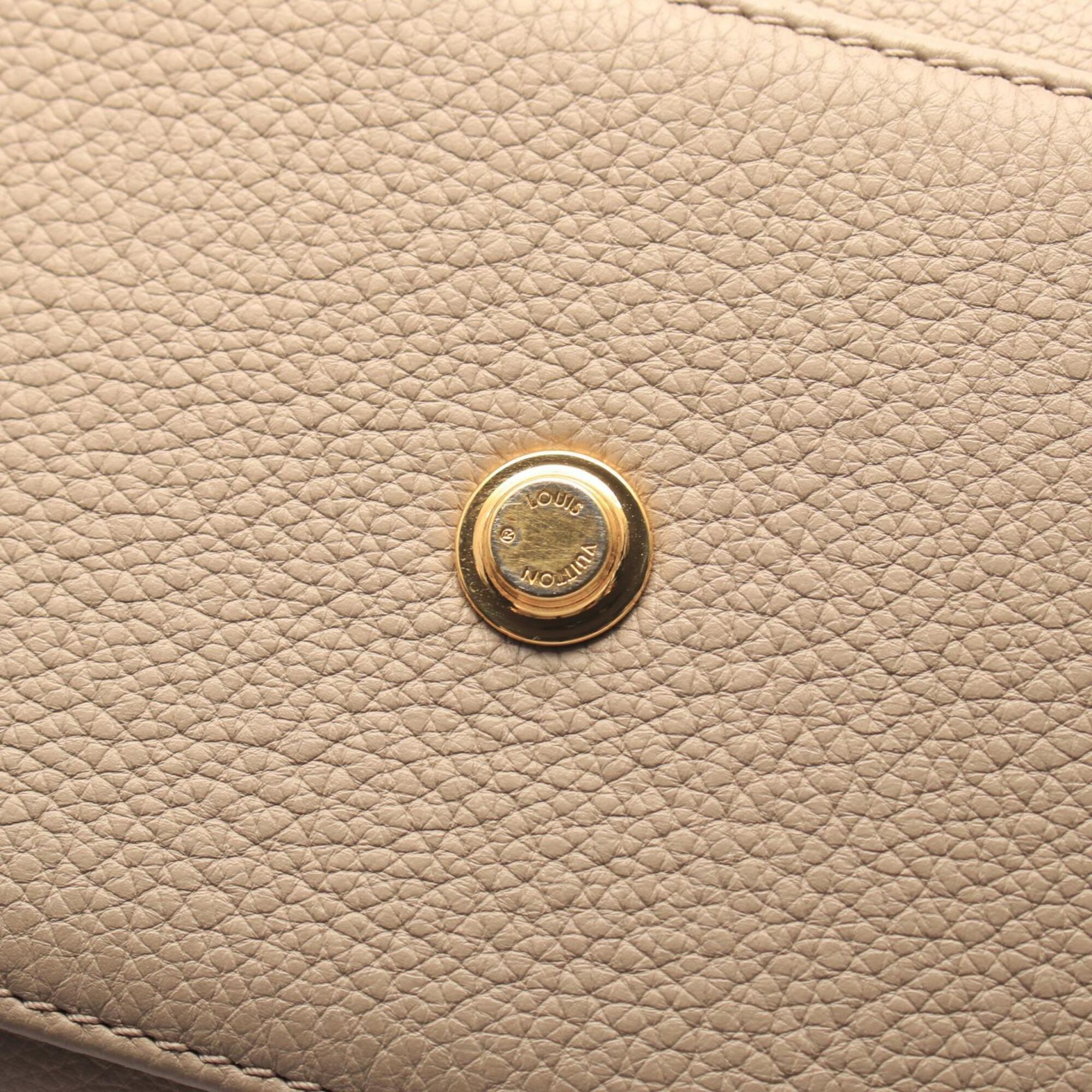 Louis Vuitton Beige Bordeaux Leather Handbag (Pre-Owned)