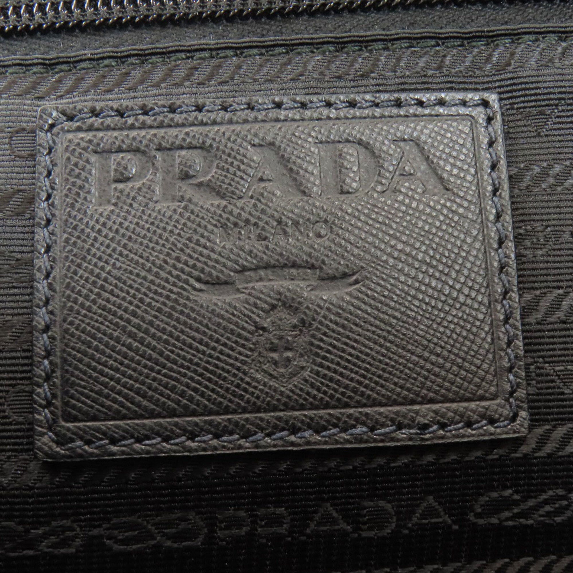 Prada Khaki Nylon Backpack (Pre-Owned)