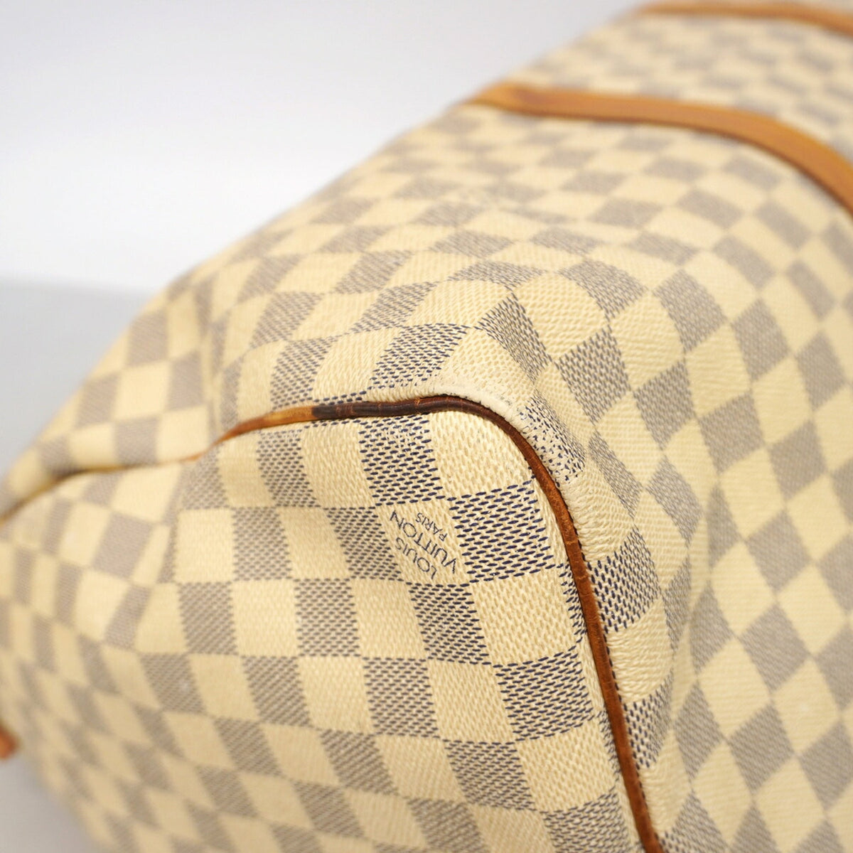 Louis Vuitton White Boston Bag (Pre-Owned)