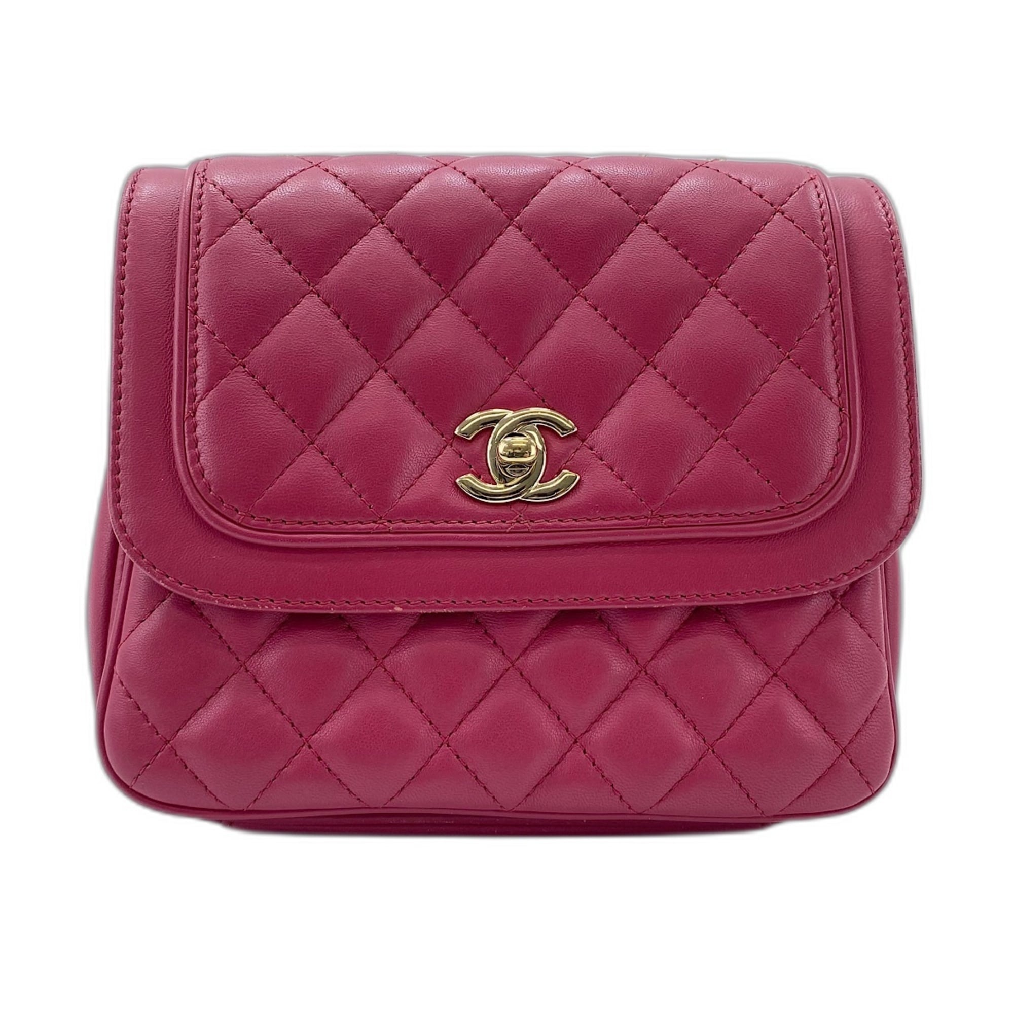 Chanel Matelasse Pink Shoulder Bag (Pre-Owned)
