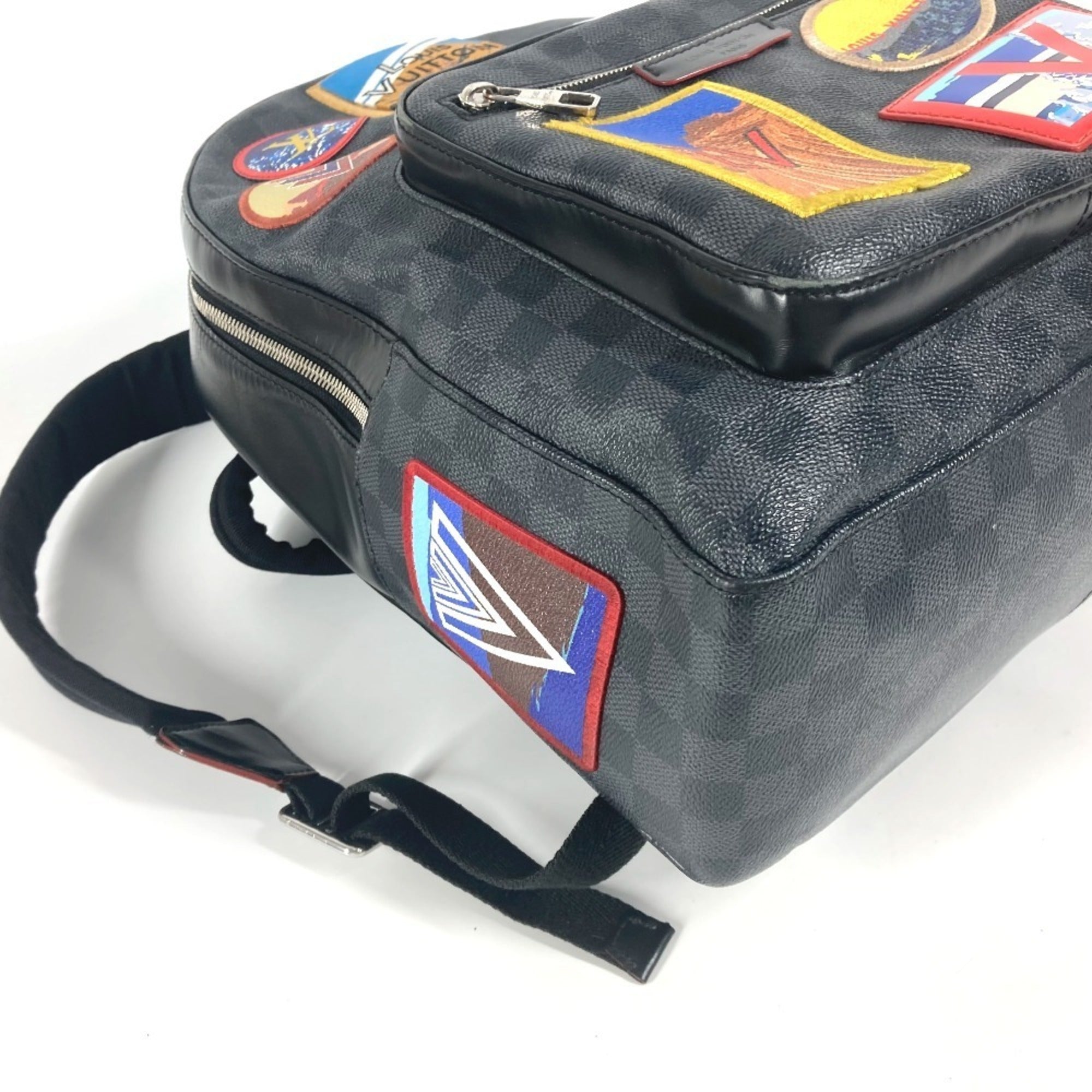 Louis Vuitton Black Damier Graphite Backpack (Pre-Owned)