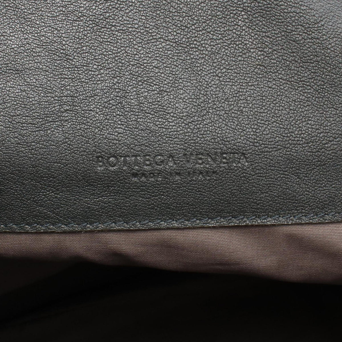 Bottega Veneta Blue Gray Intrecciato Backpack (Pre-Owned)