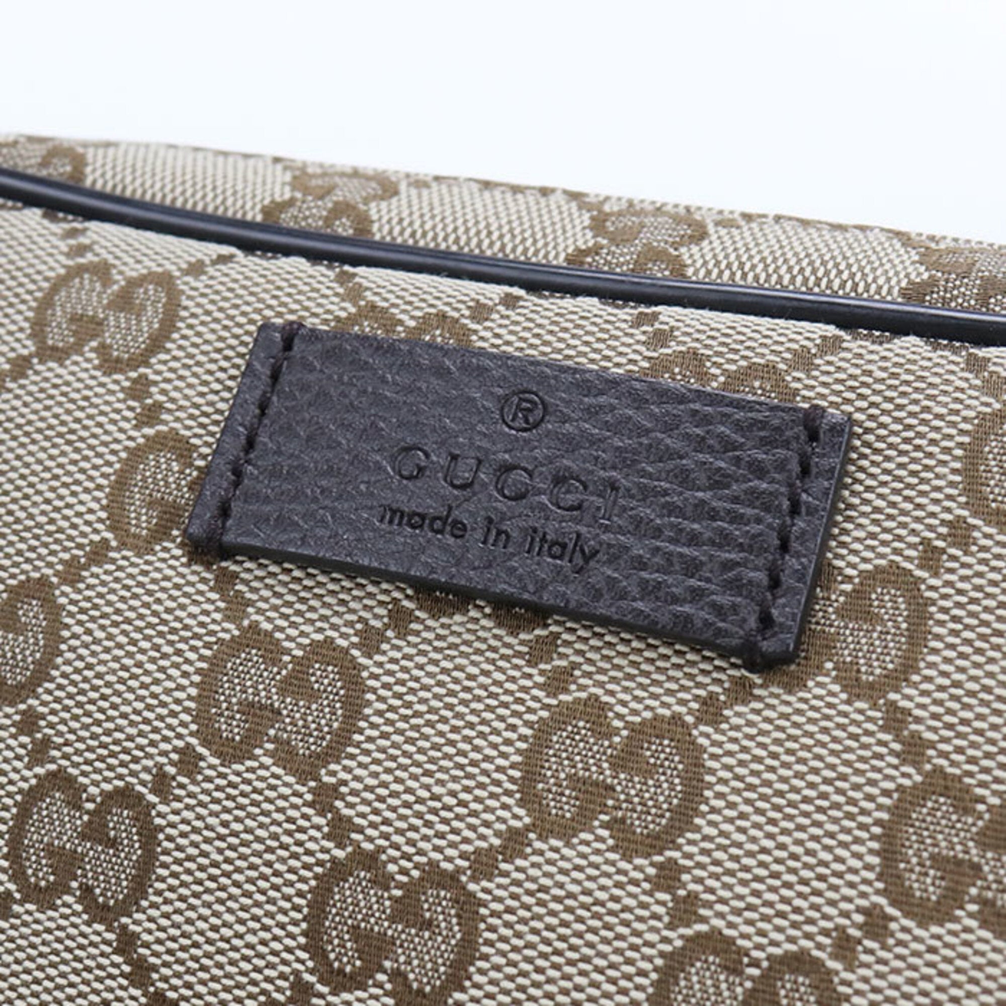 Gucci Beige Canvas Fanny Pack (Pre-Owned)