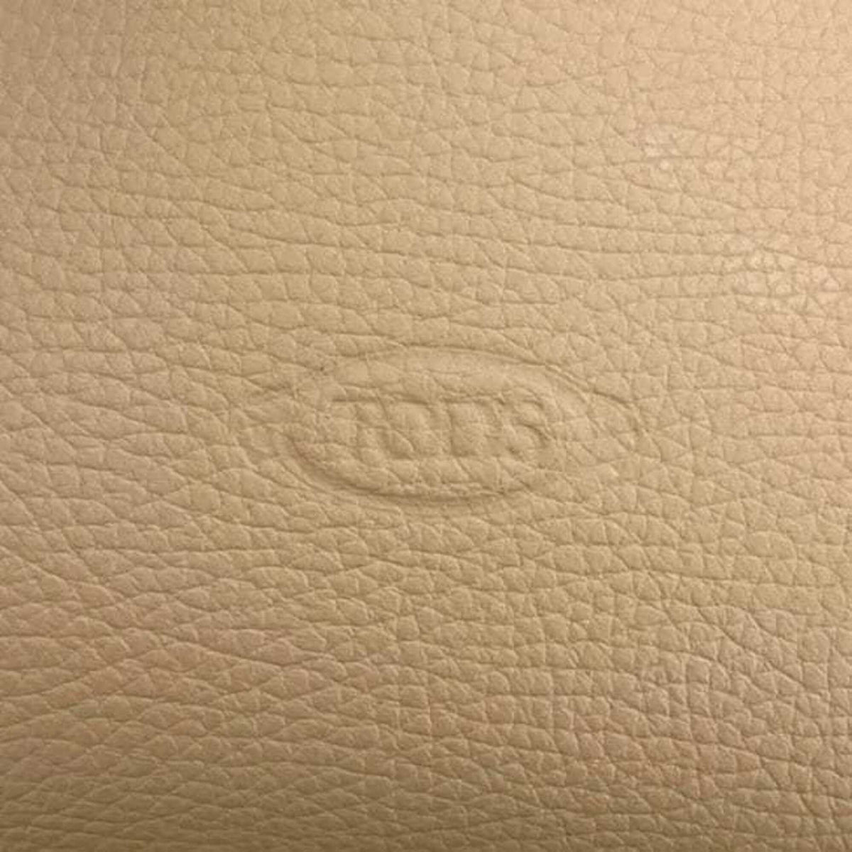 Tod's Beige Yellow Leather Handbag (Pre-Owned)