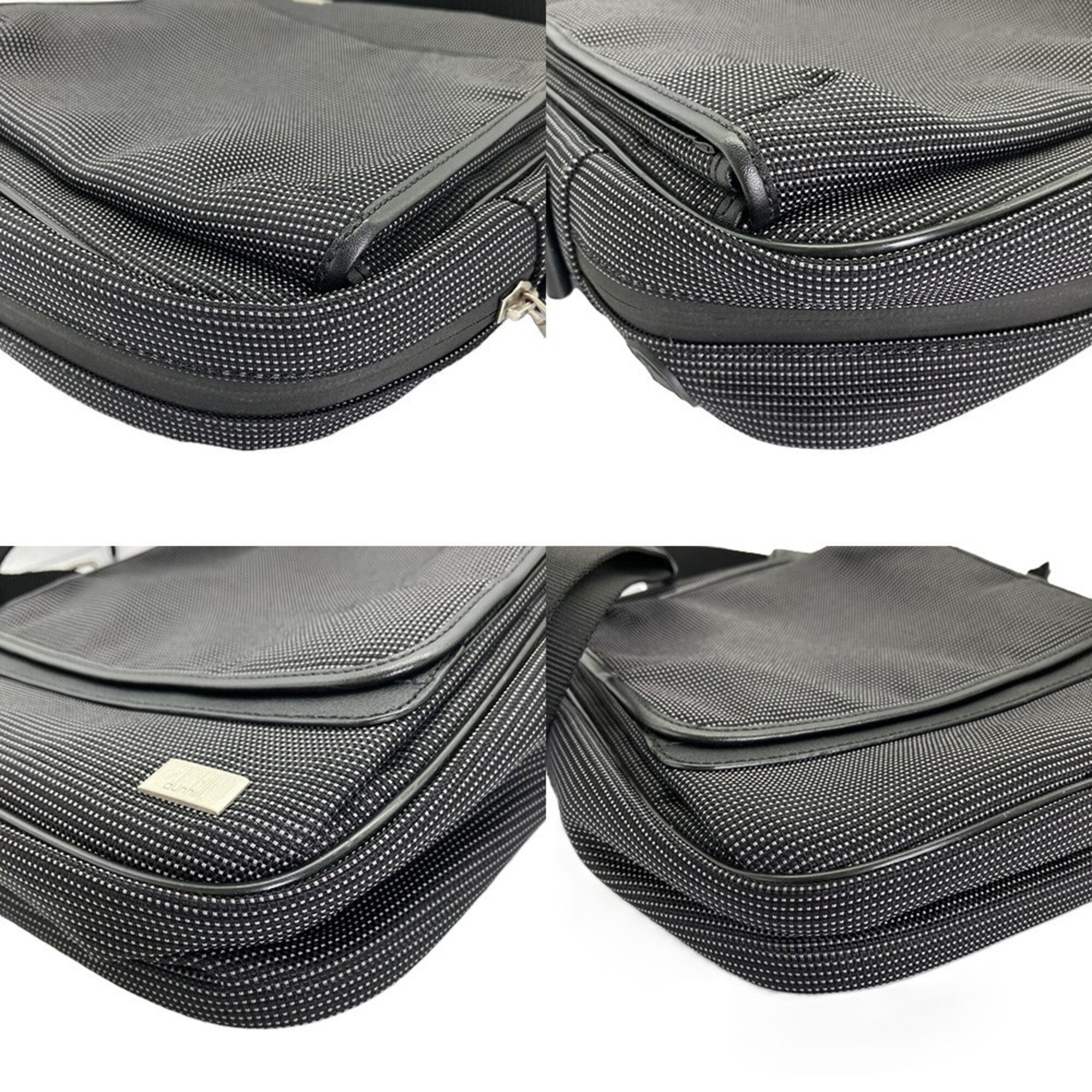 Dunhill Black Nylon Shoulder Bag (Pre-Owned)