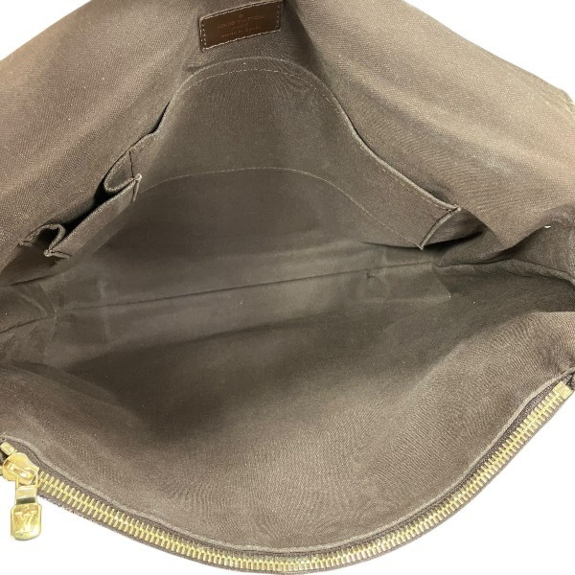 Louis Vuitton Brown Handbag Shoulder Bag (Pre-Owned)