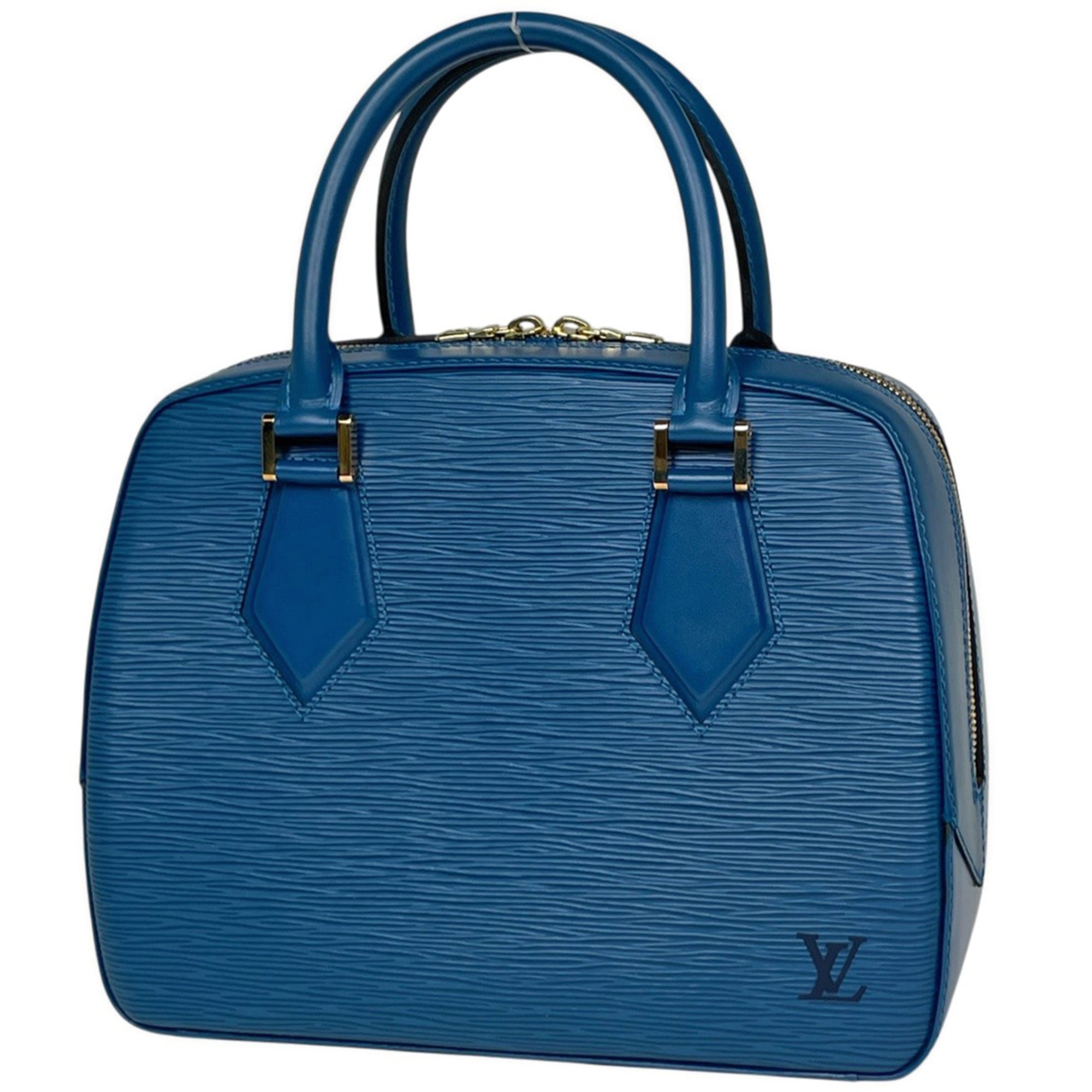 Louis Vuitton Epi Toledo Blue Epi Leather Handbag (Pre-Owned)