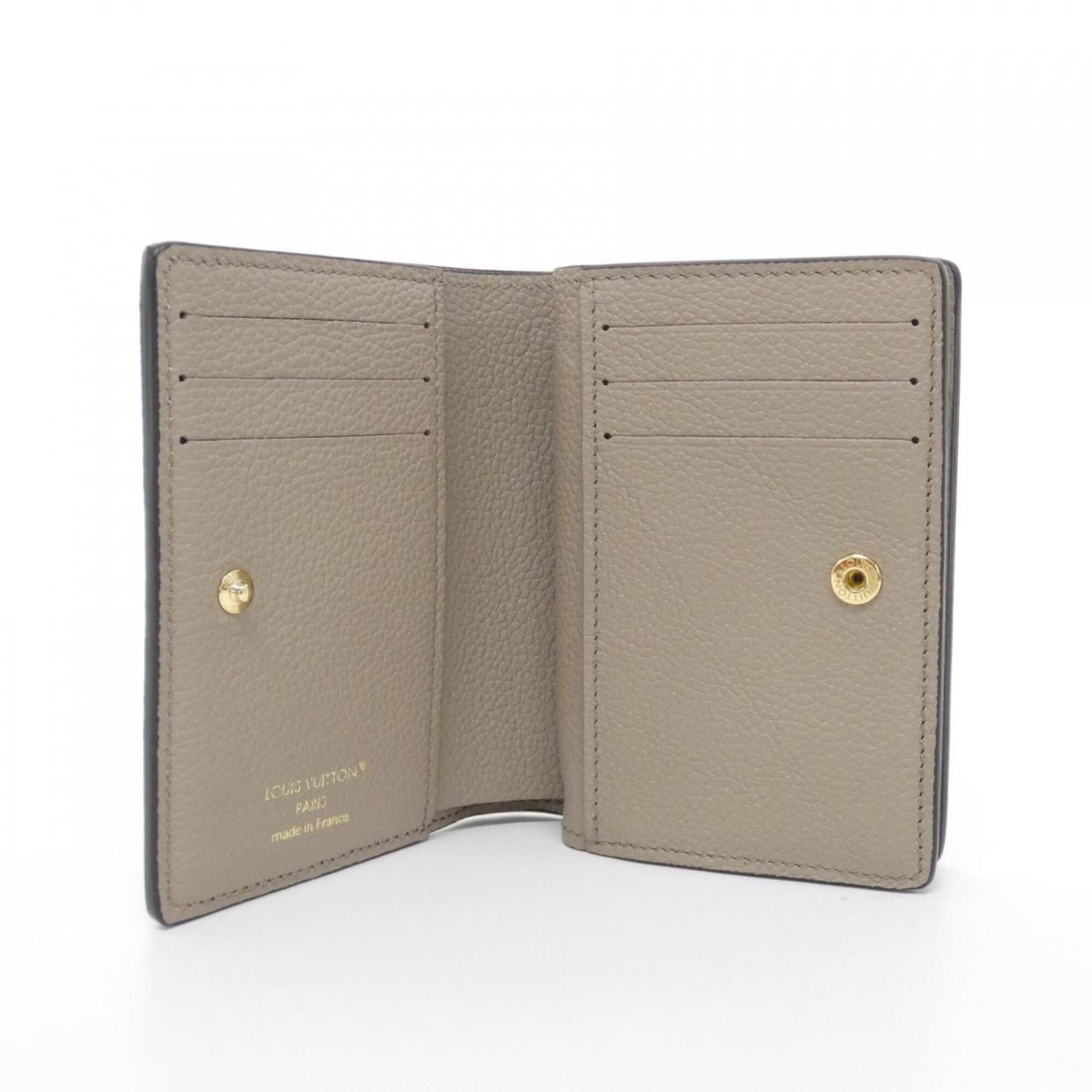 Louis Vuitton Tourterelle Leather Wallet (Bi-Fold) (Pre-Owned)