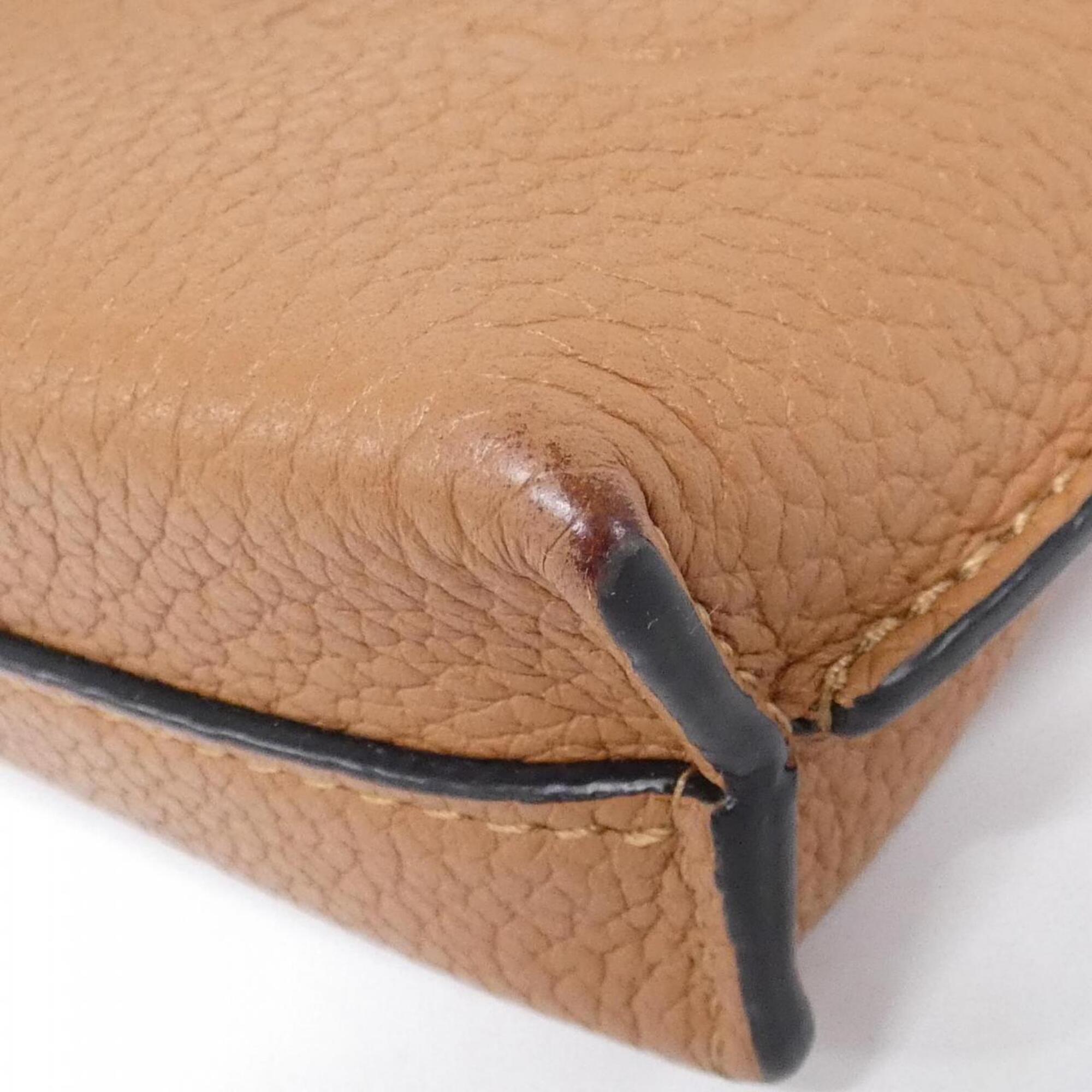 Loewe Brown Leather Shoulder Bag (Pre-Owned)