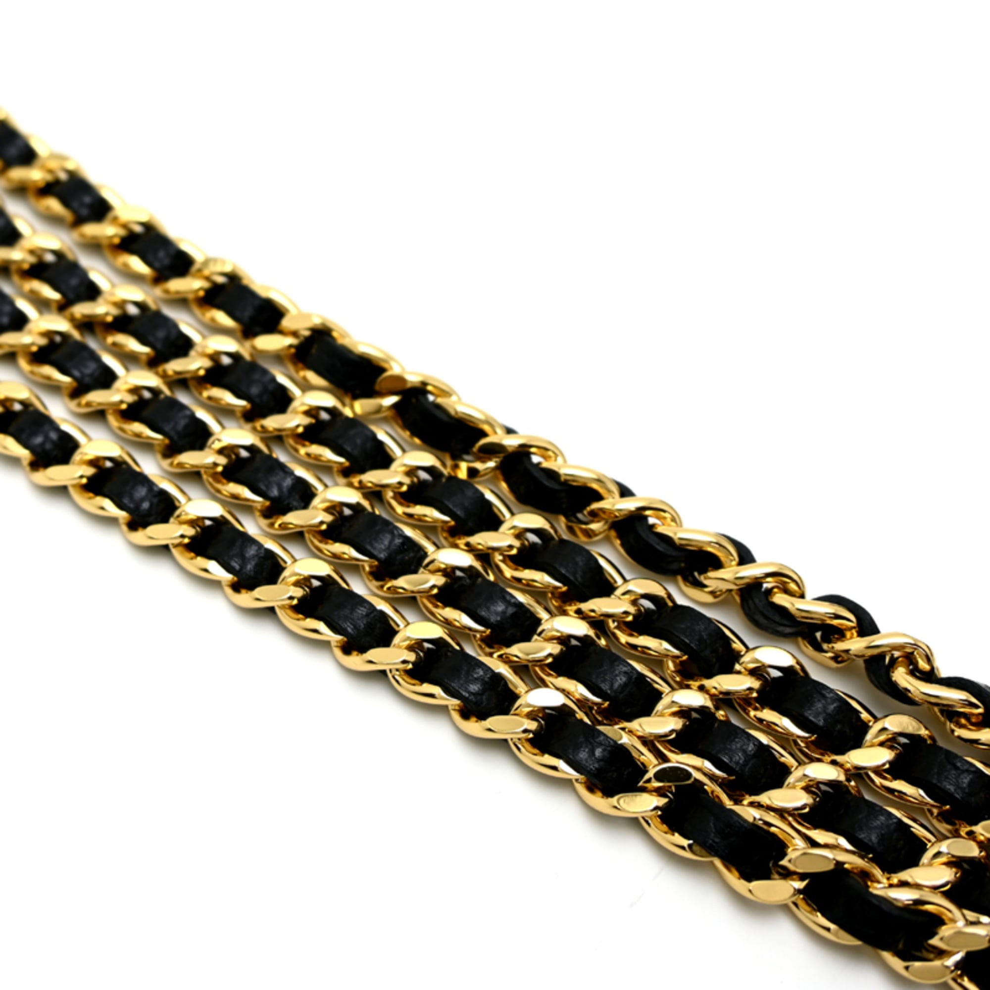 Chanel Grained Calfskin Chain/Shoulder Wallet (Pre-Owned)