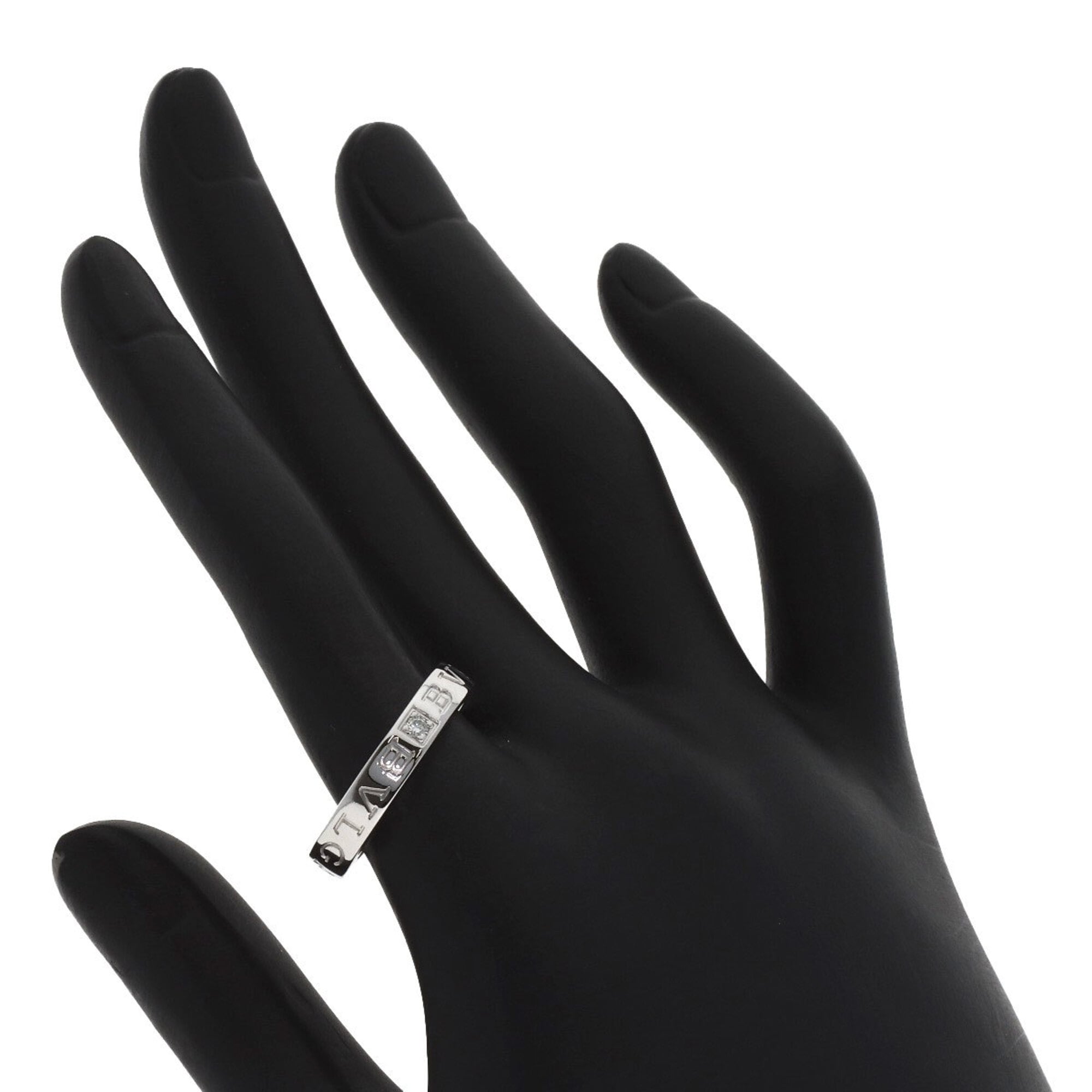 Bvlgari White Gold (18K) Band Ring (Pre-Owned)