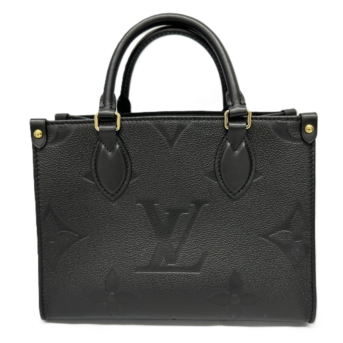 Louis Vuitton Monogram Empreinte Black Noir Monogram Empreinte Handbag Shoulder Bag (Pre-Owned)