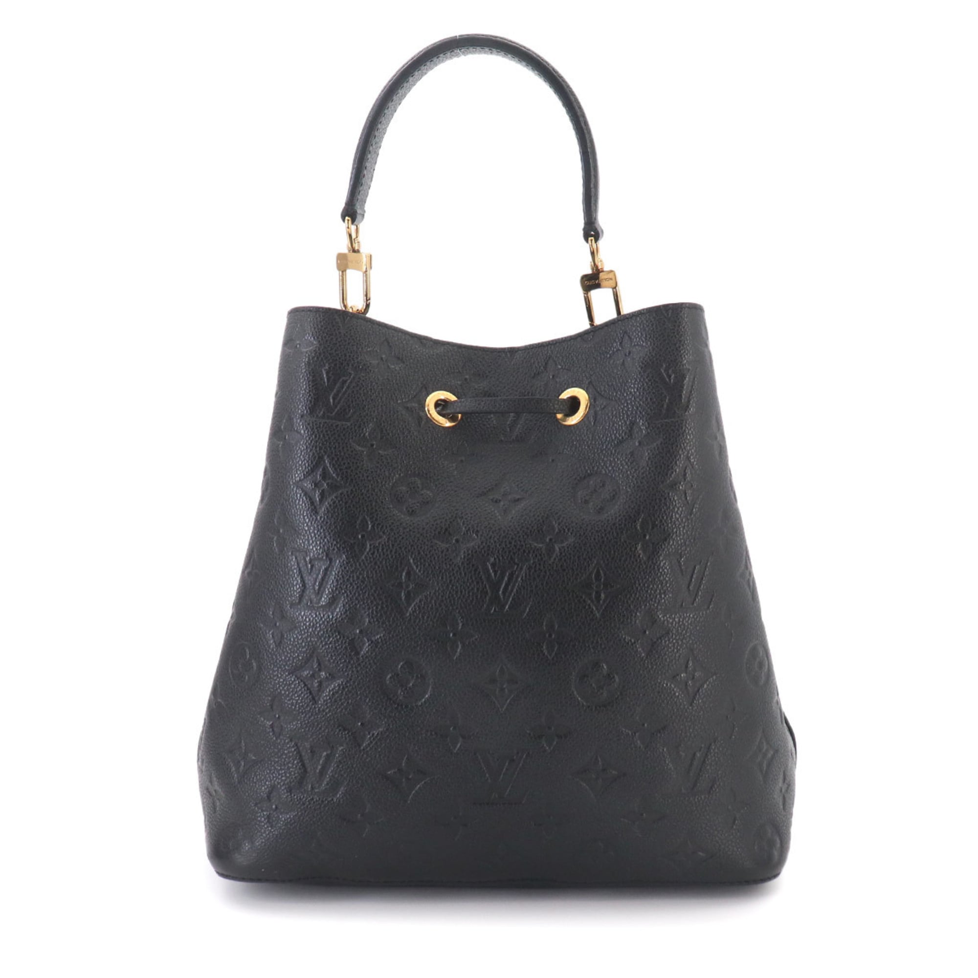 Louis Vuitton Black Monogram Empreinte Handbag Shoulder Bag (Pre-Owned)