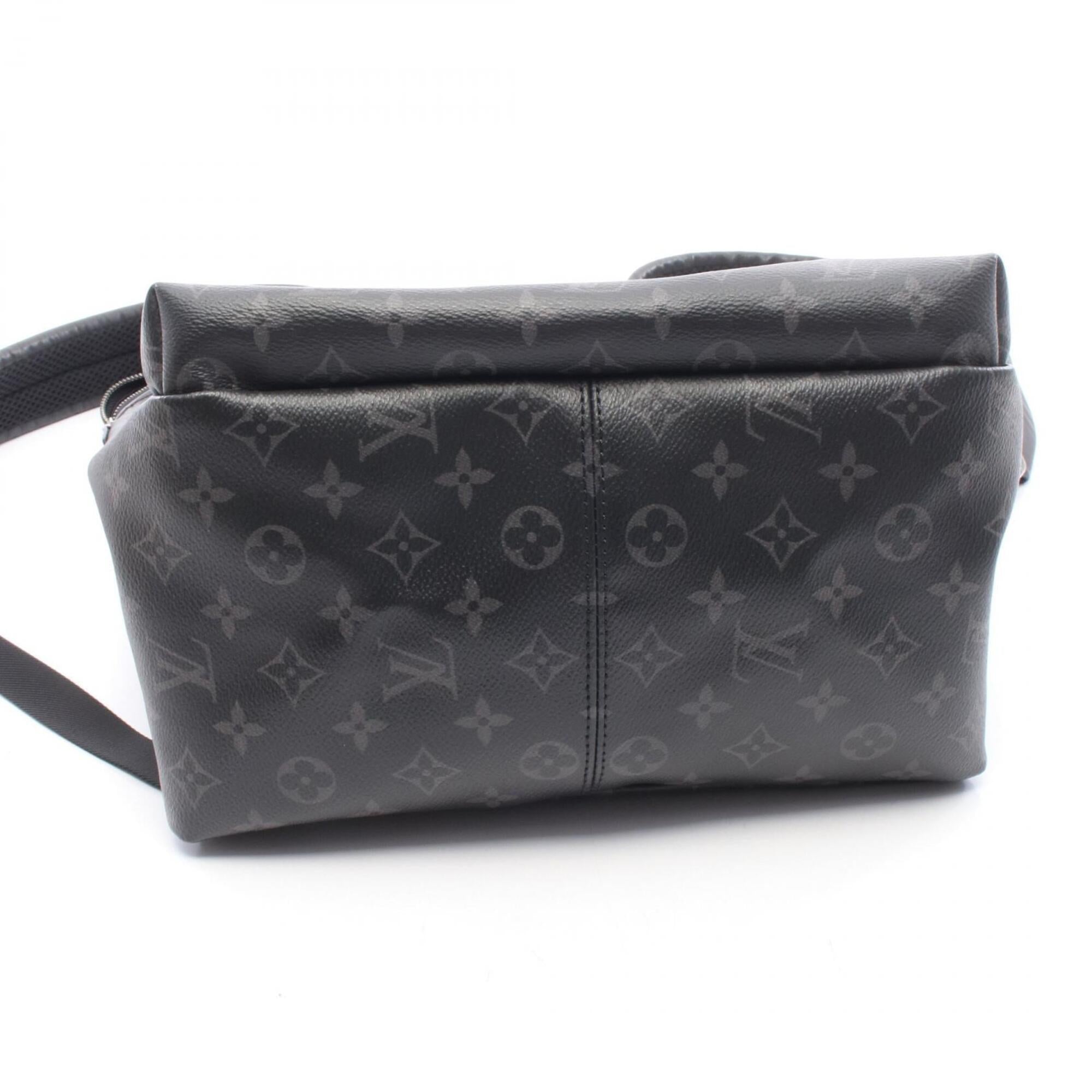 Louis Vuitton Black Monogram Eclipse Monogram Eclipse Leather Backpack (Pre-Owned)