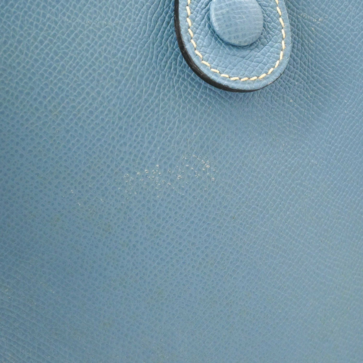 Hermes Blue Jean Epsom Leather Shoulder Bag (Pre-Owned)