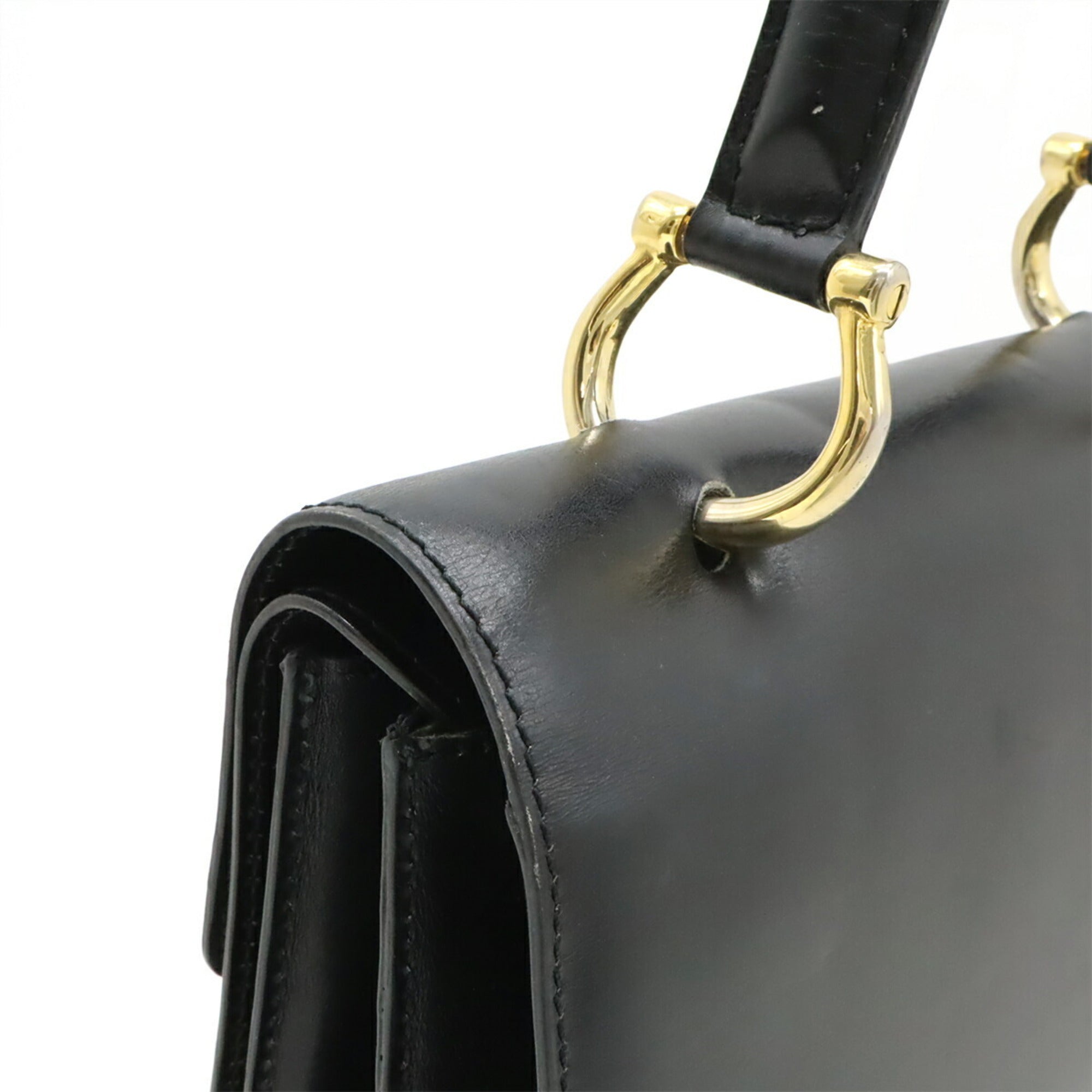 Celine Black Leather Handbag (Pre-Owned)
