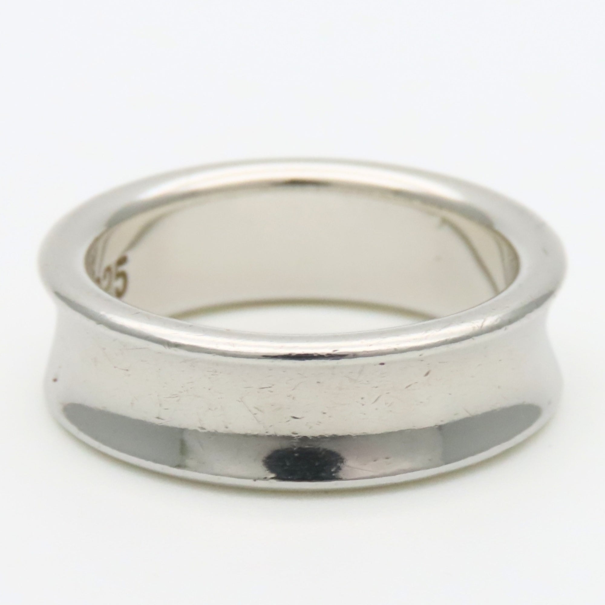 Tiffany Silver Silver 925 Band Ring (Pre-Owned)
